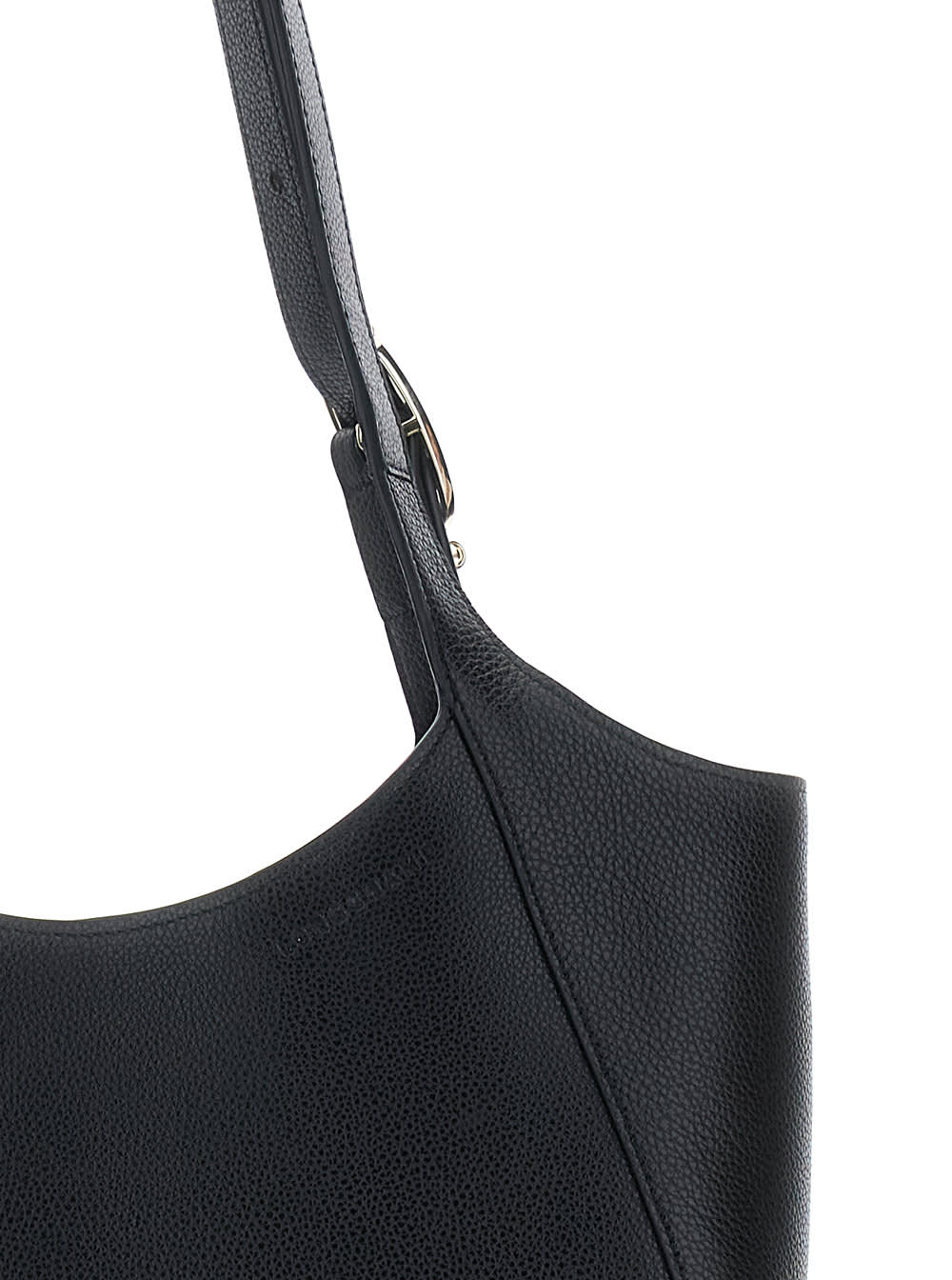 Longchamp Black Le Foulonne Xl Tote In Black