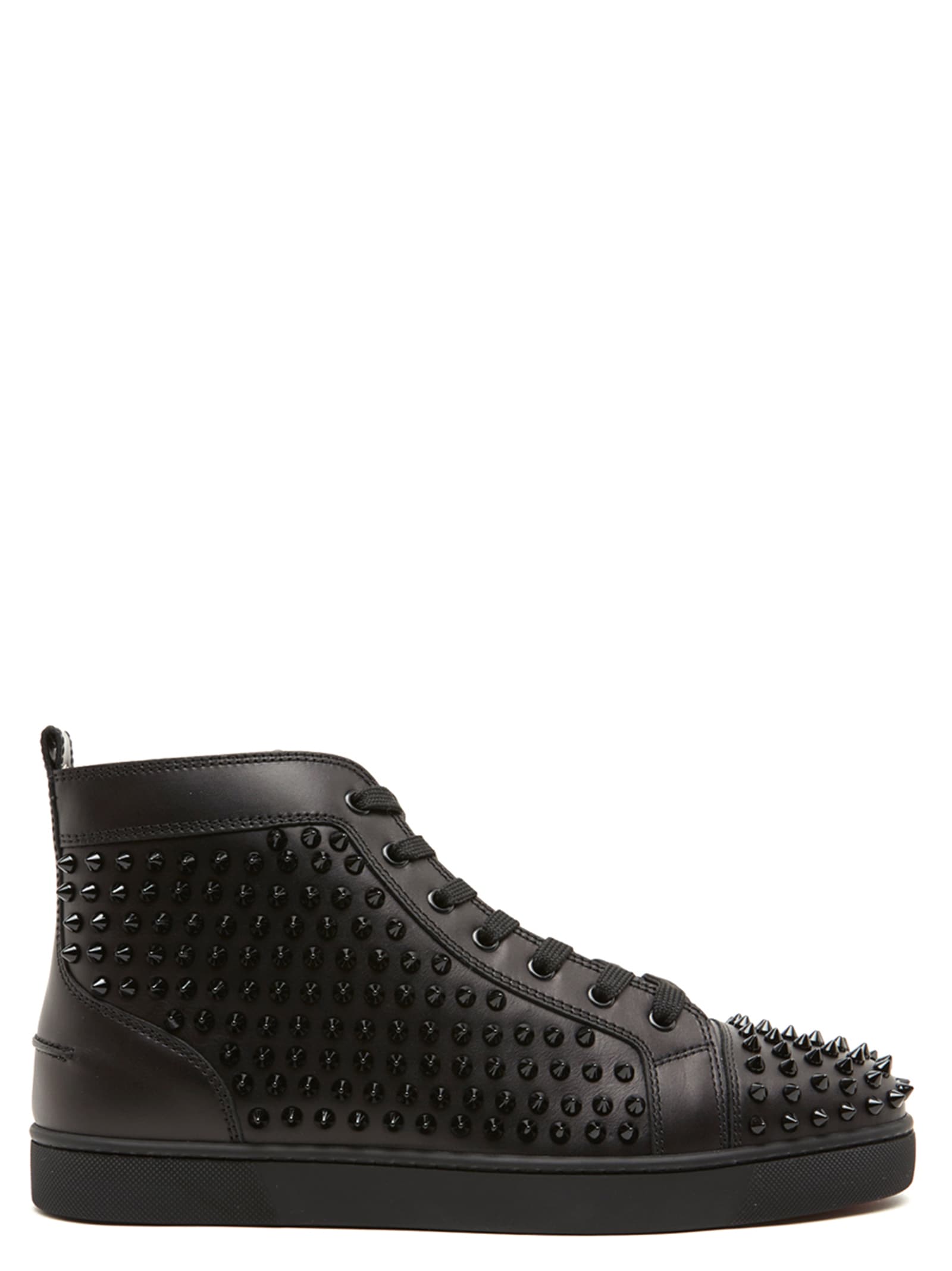 Shop Christian Louboutin Louis Sneakers In Black