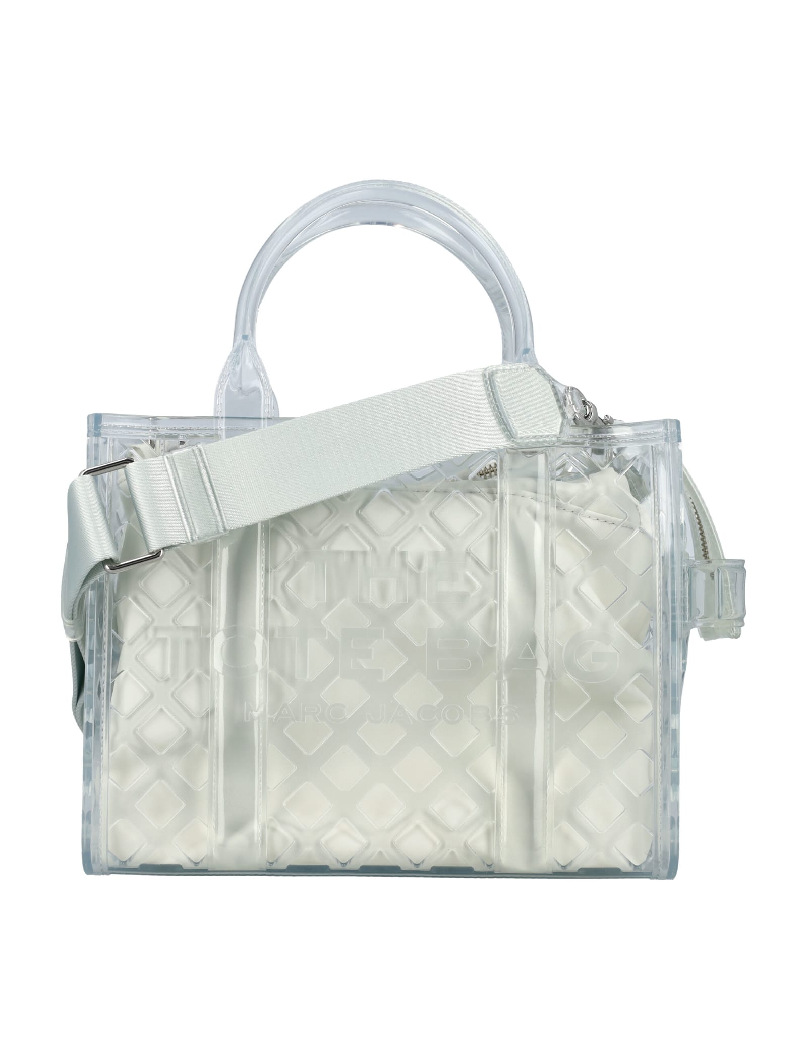 Shop Marc Jacobs The Jelly Small Tote Bag In Clear