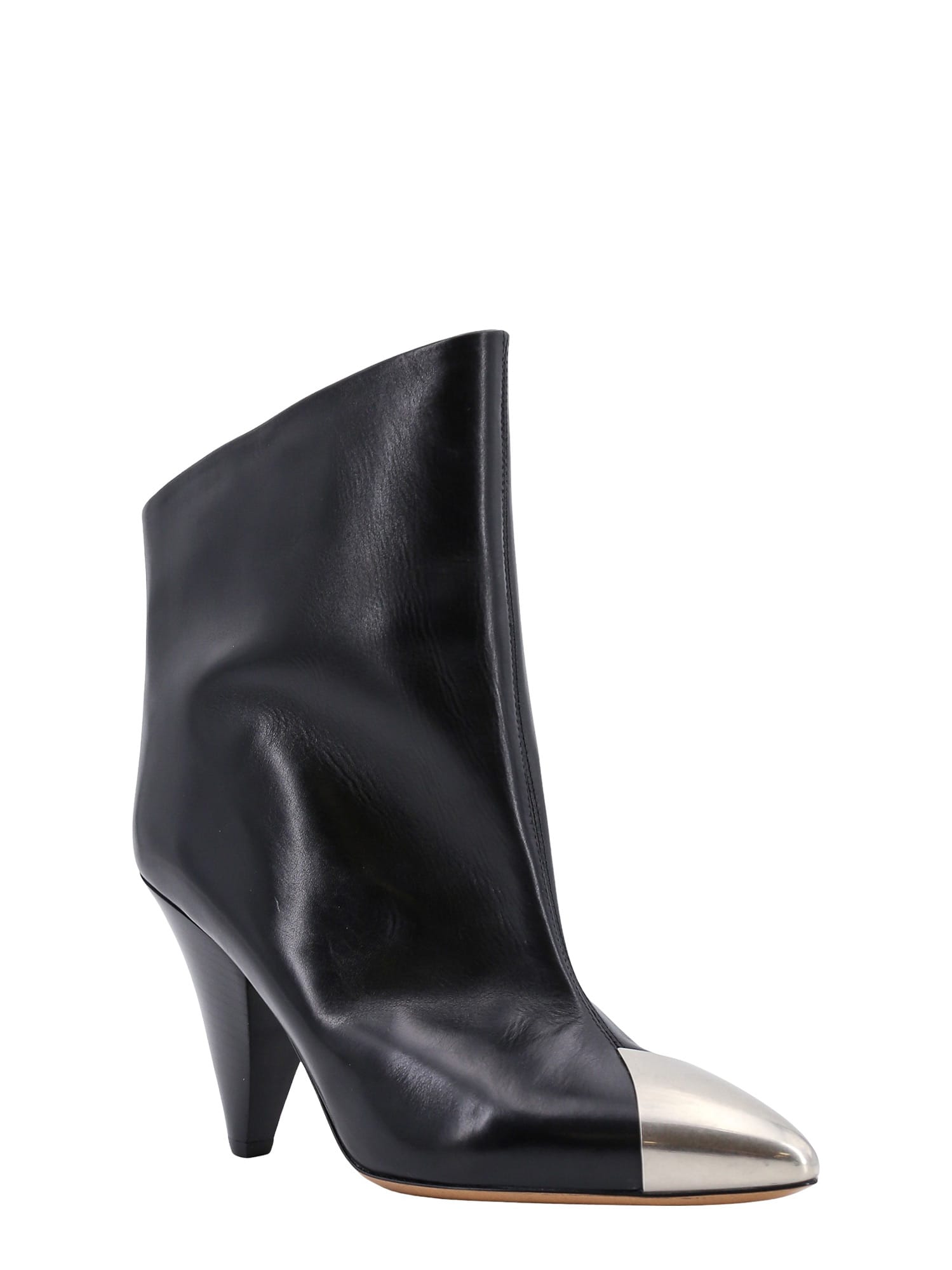 Shop Isabel Marant Lapio Ankle Boots In Black