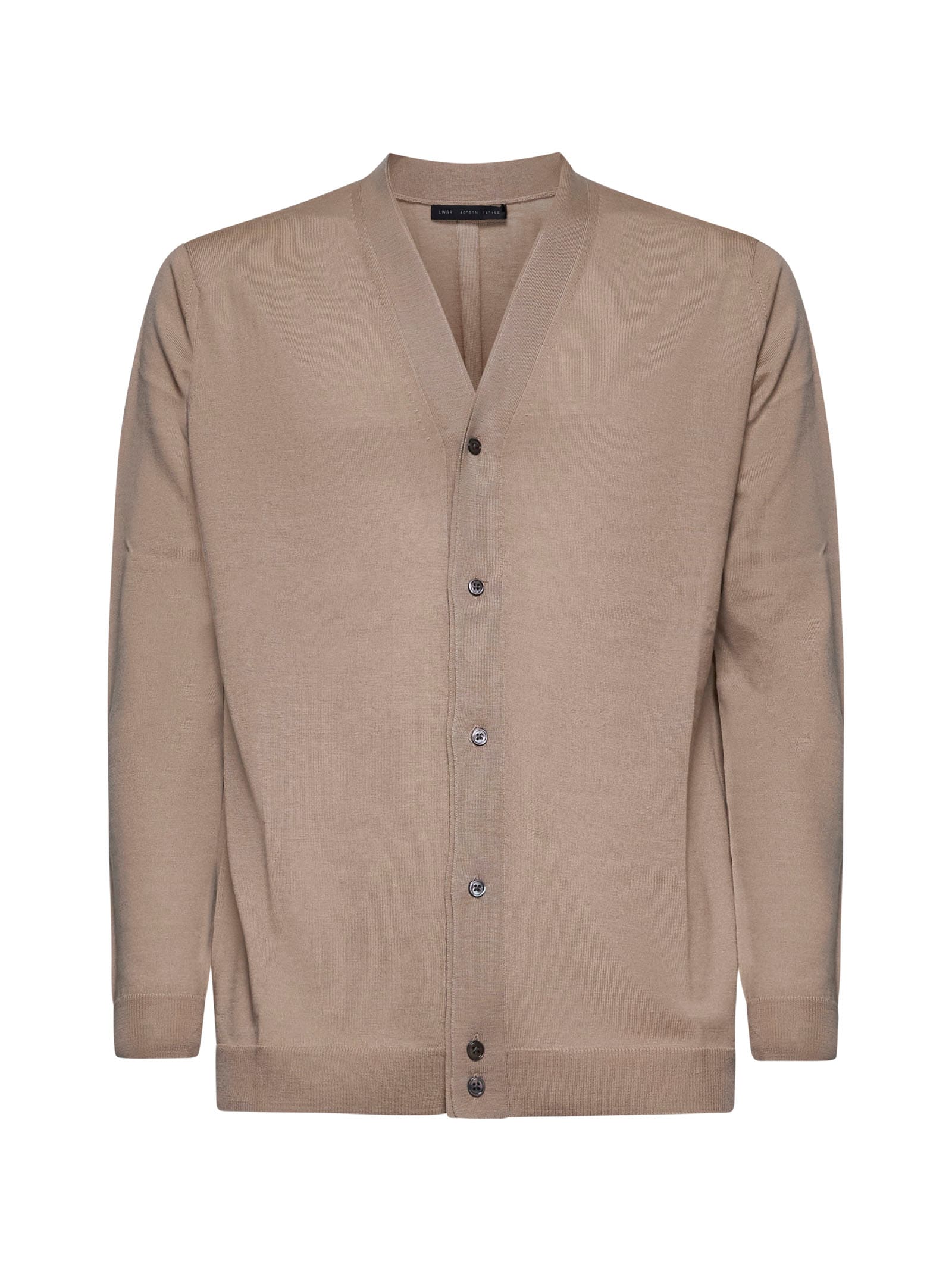 Low Brand Cardigan In Chalk