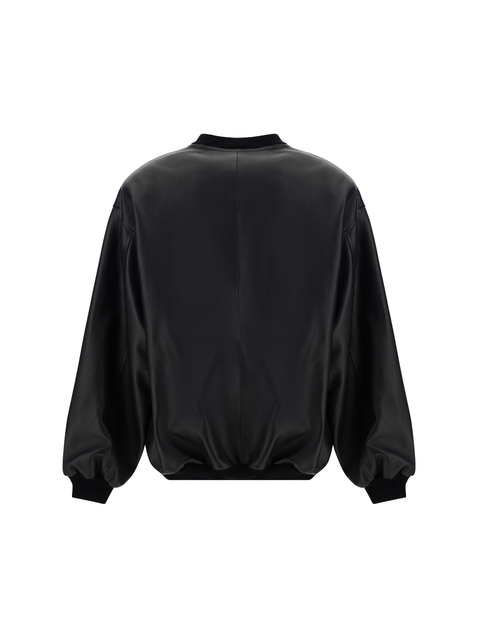 Shop Magda Butrym Bomber Jacket In Black