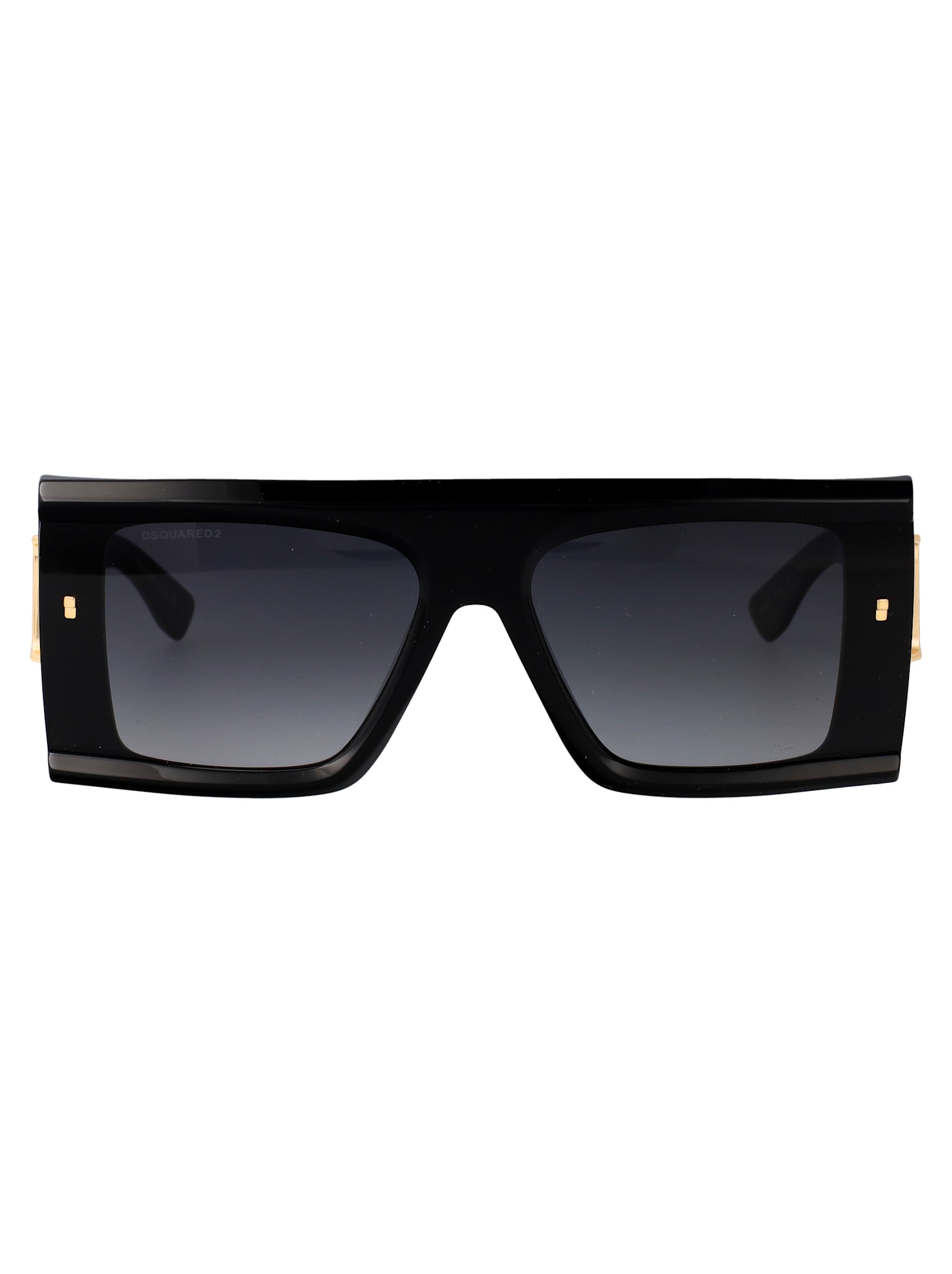 Dsquared2 Black Acetate Sunglasses In Black