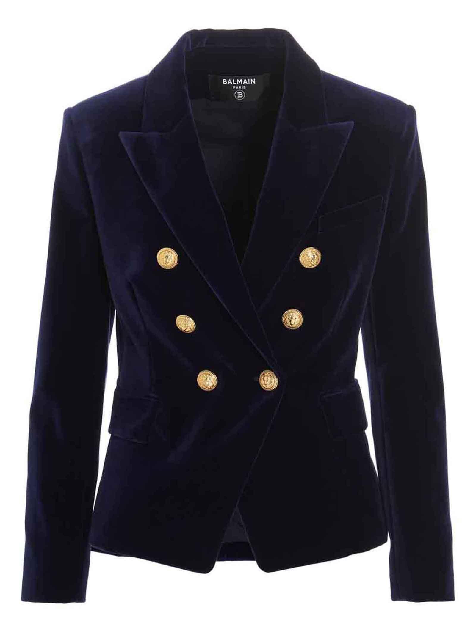 Balmain Velvet Blazer Jacket
