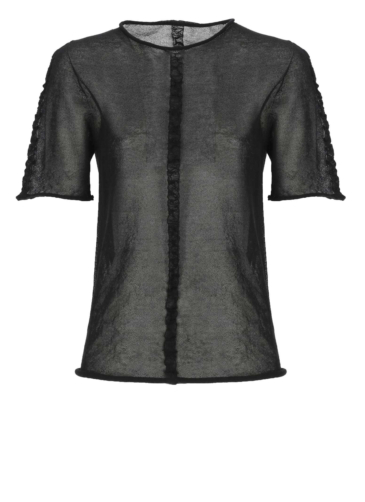 Uma Wang Short Sleeved Knitted Top
