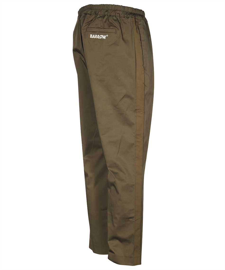 Barrow Elasticated-waist Chino Trousers In Green