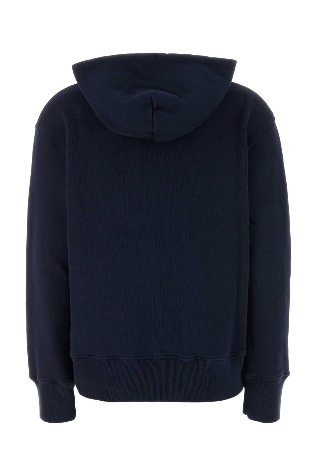Shop Autry Navy Blue Cotton Main Wom Sweatshirt In A2jb