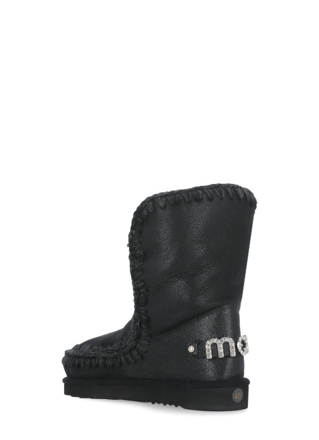 Shop Mou Eskimo 24 Boots With Logo In Black