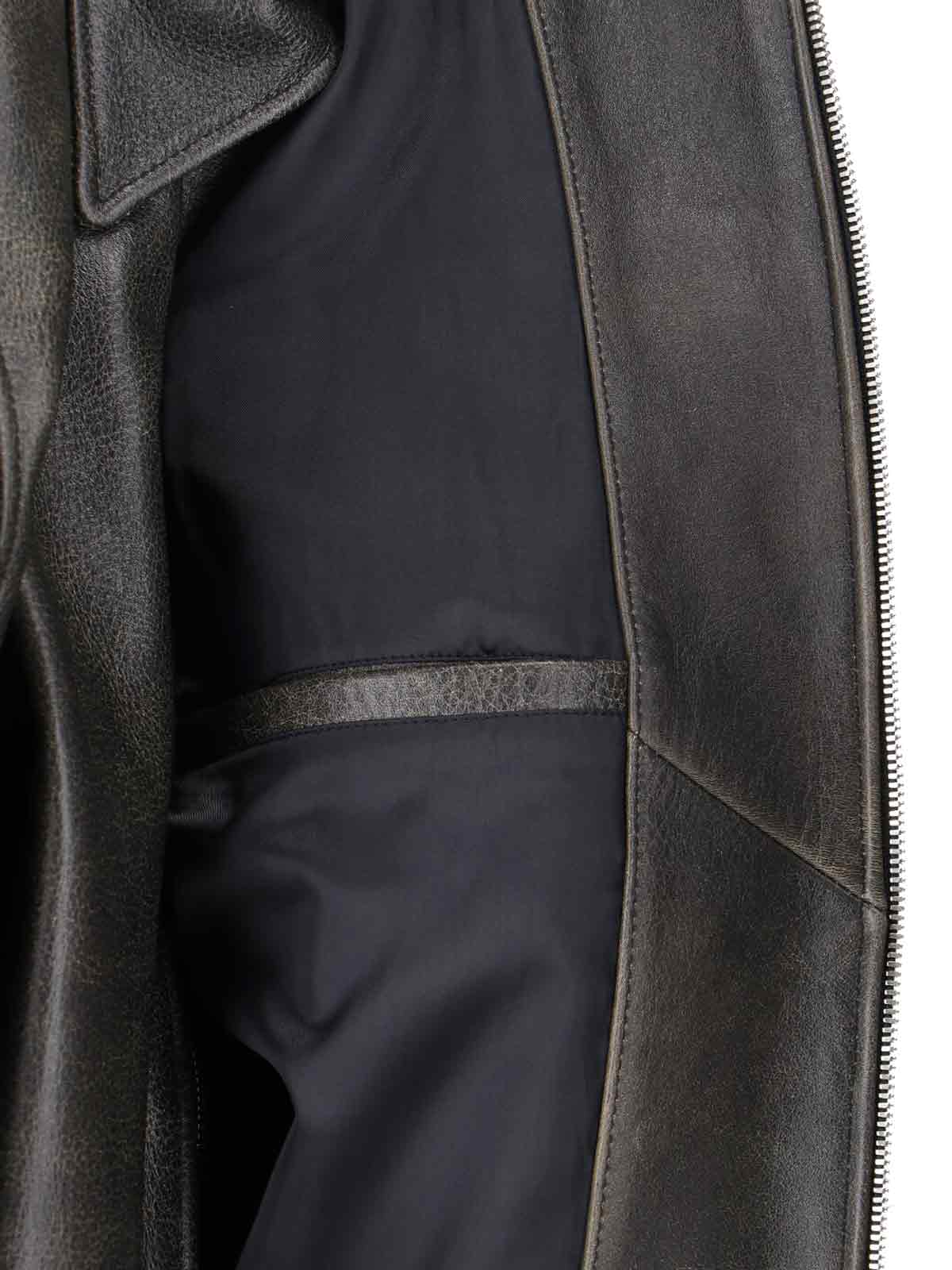 Tonywack Relaxed Jacket With Front Pocket And Textured Finish In Black