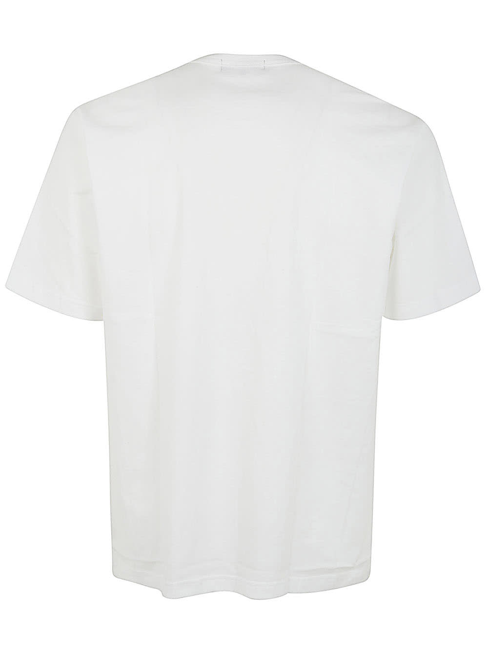 Shop Comme Des Garçons Homme Deux Iconic T-shirt With Logo In White