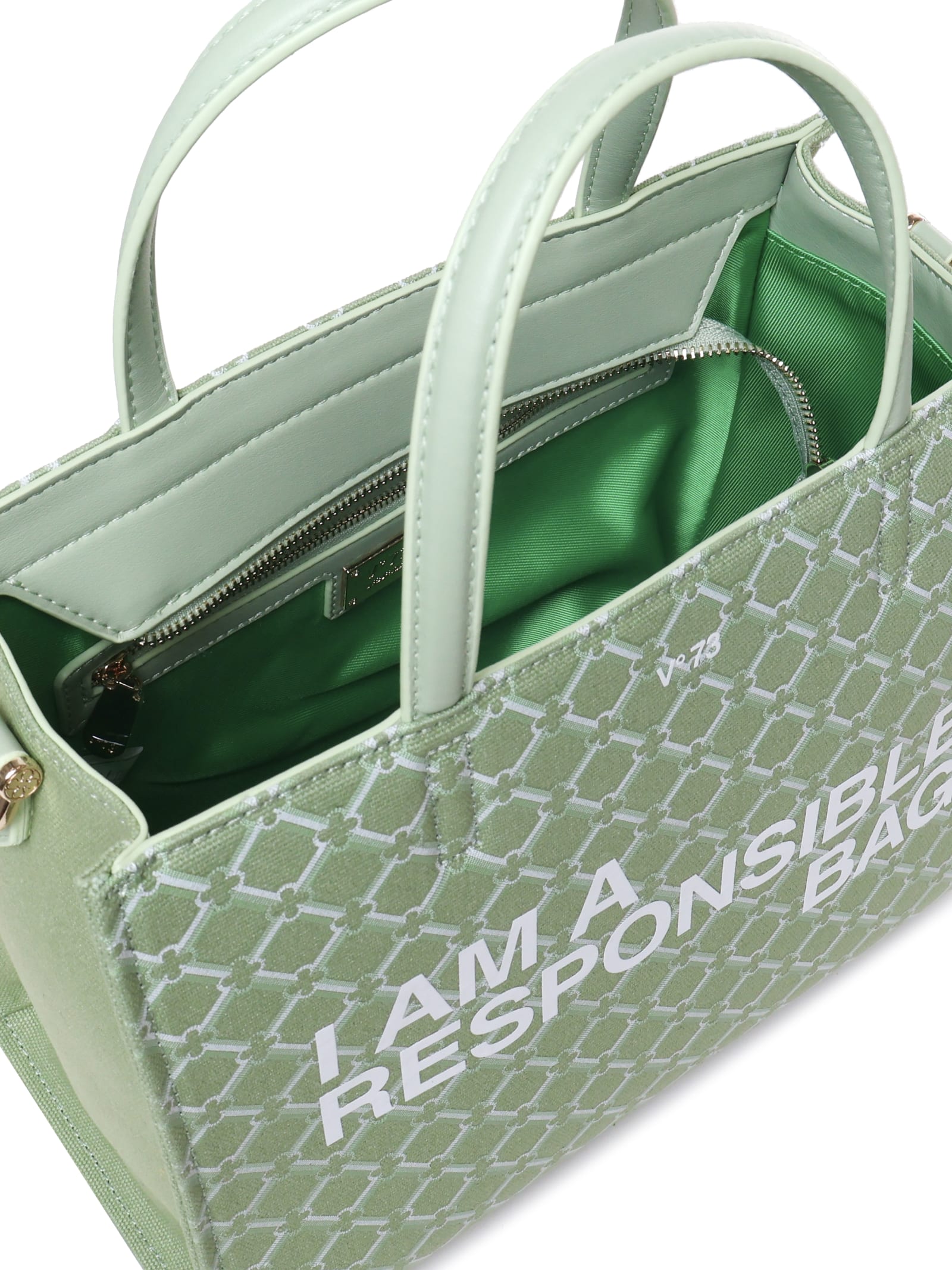 V73 Shopping Bag Responsibility In Sage