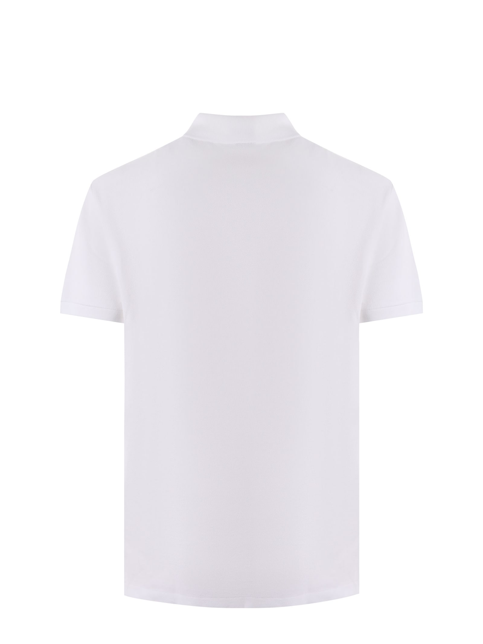 Shop Polo Ralph Lauren Polo Shirt In Bianco
