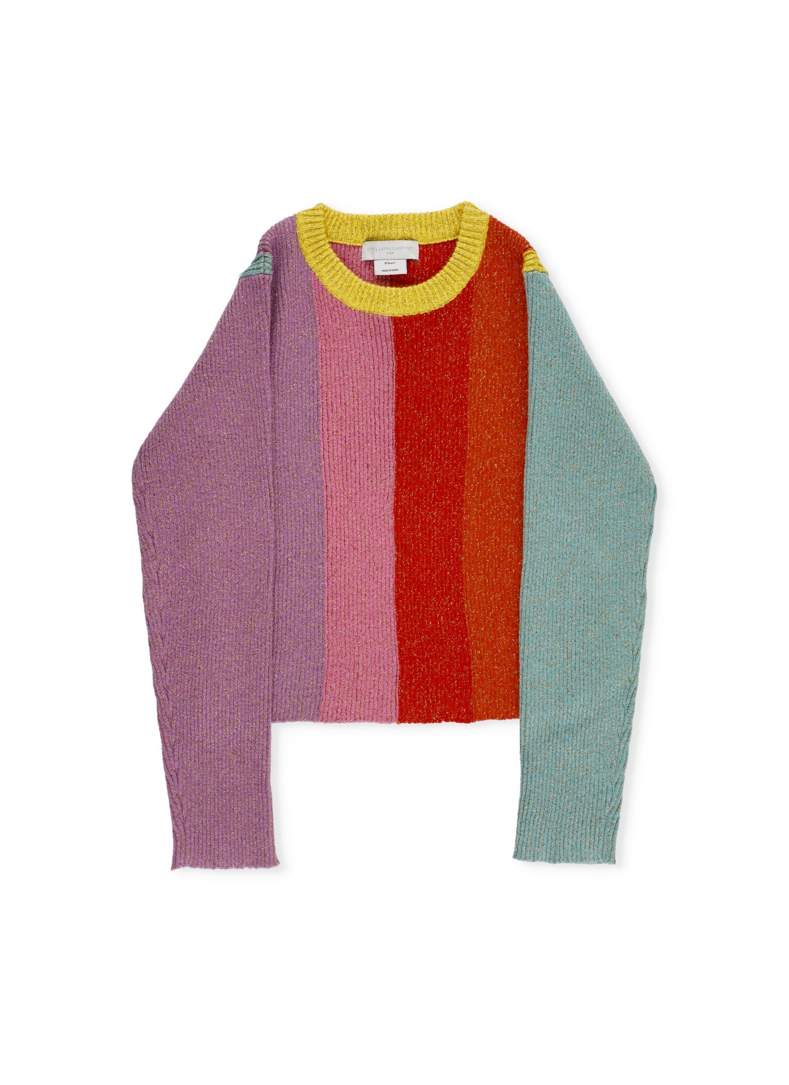 Stella McCartney Striped Sweater With Lurex Details