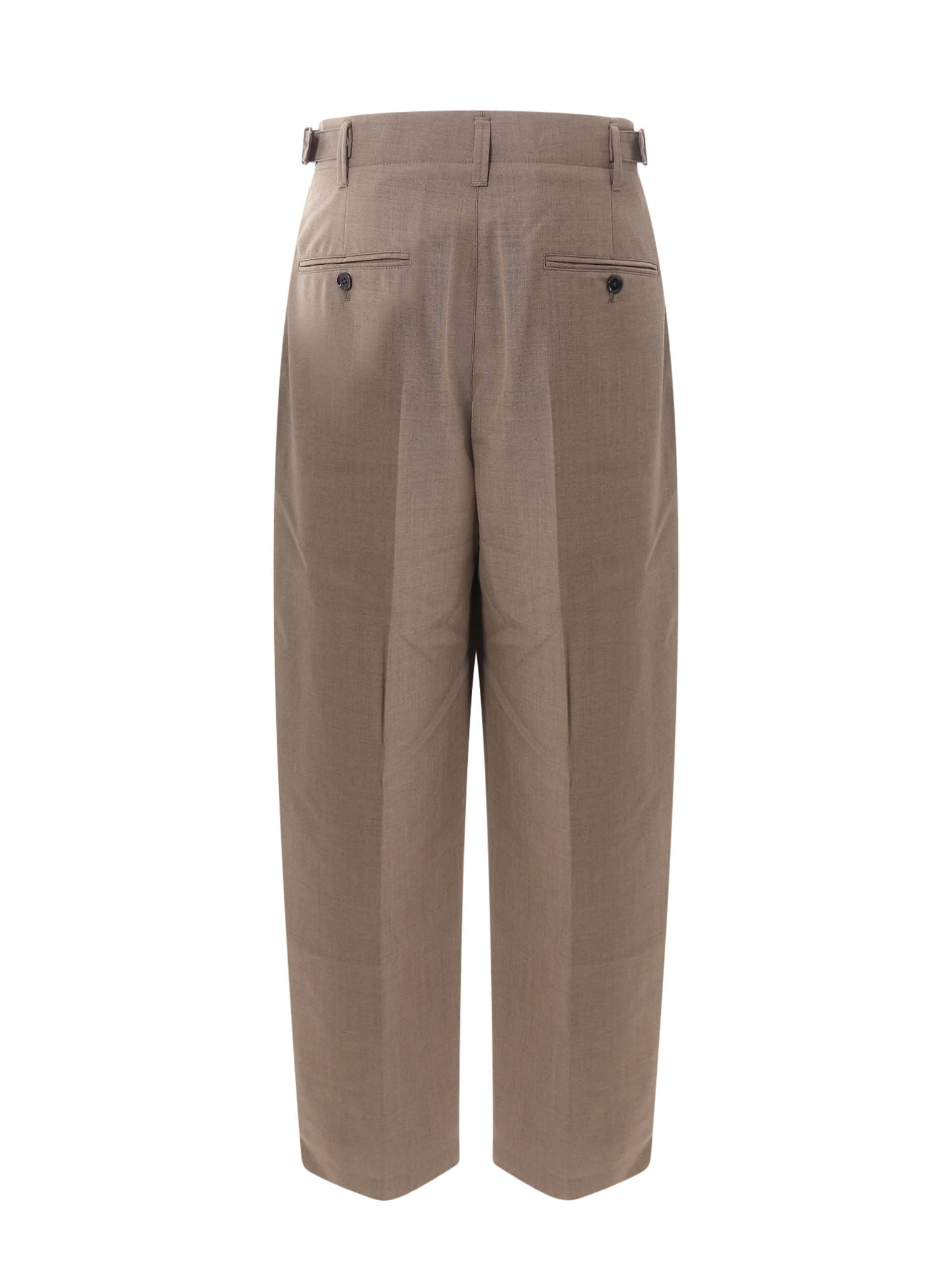 Shop Lemaire Trouser In Brown