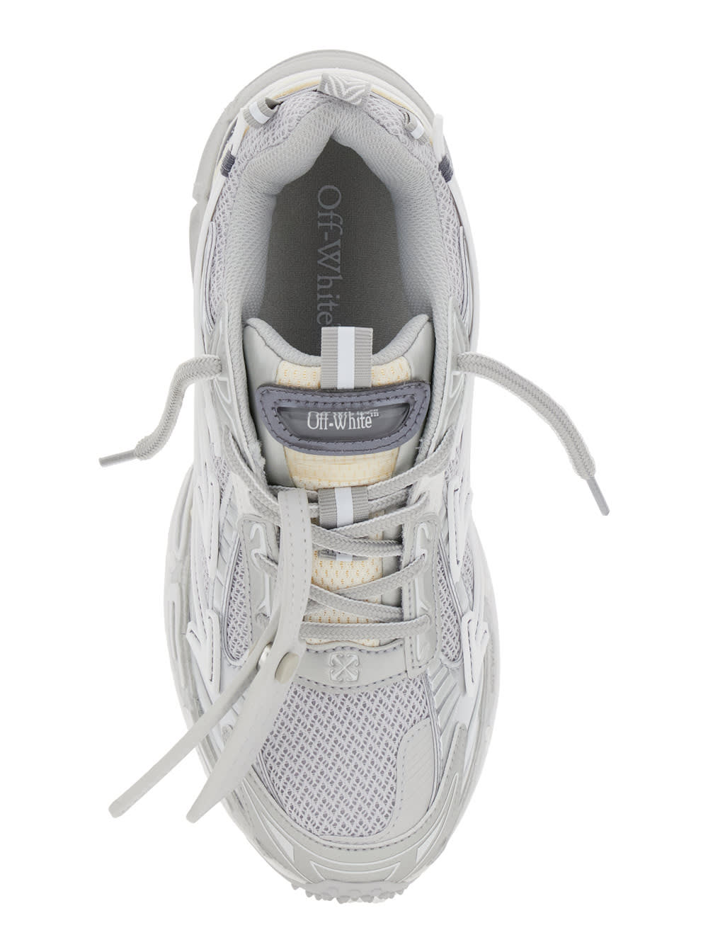 Off-white Be Right Back Sneakers In Grey - Silver
