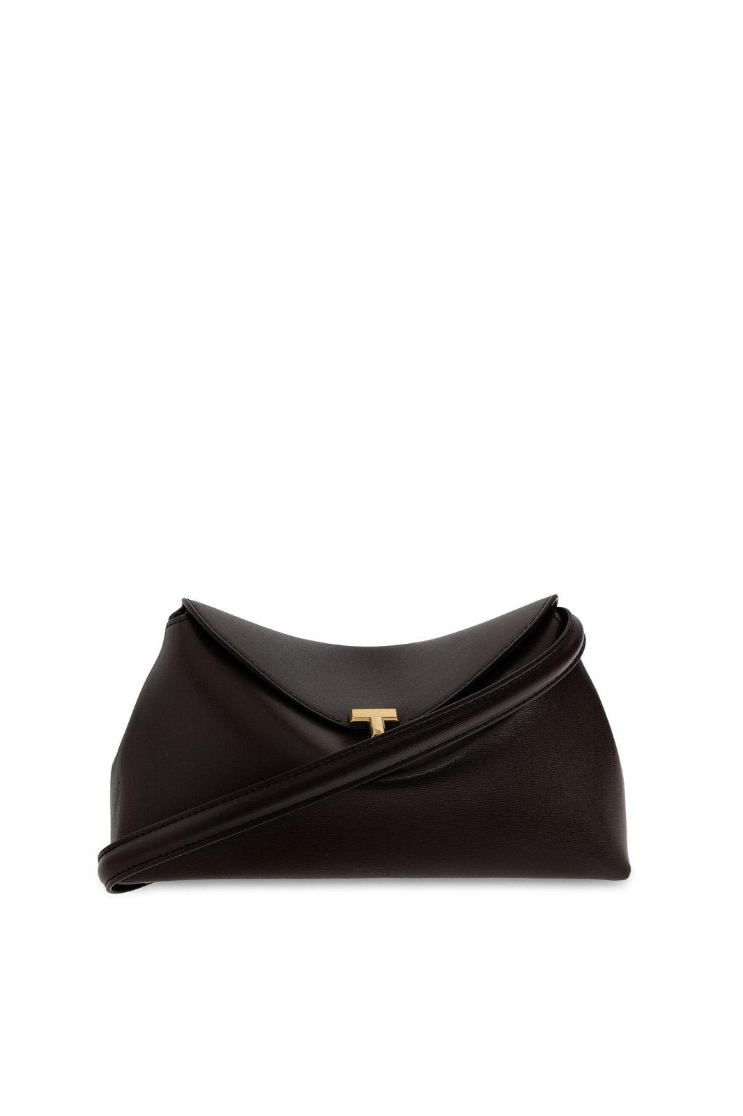 Totême T-lock Shoulder Bag In Bark