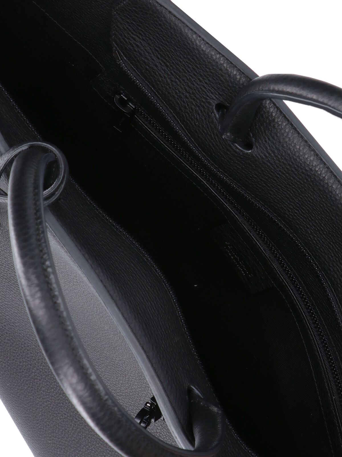 Ferragamo Work Bag Hug In Black