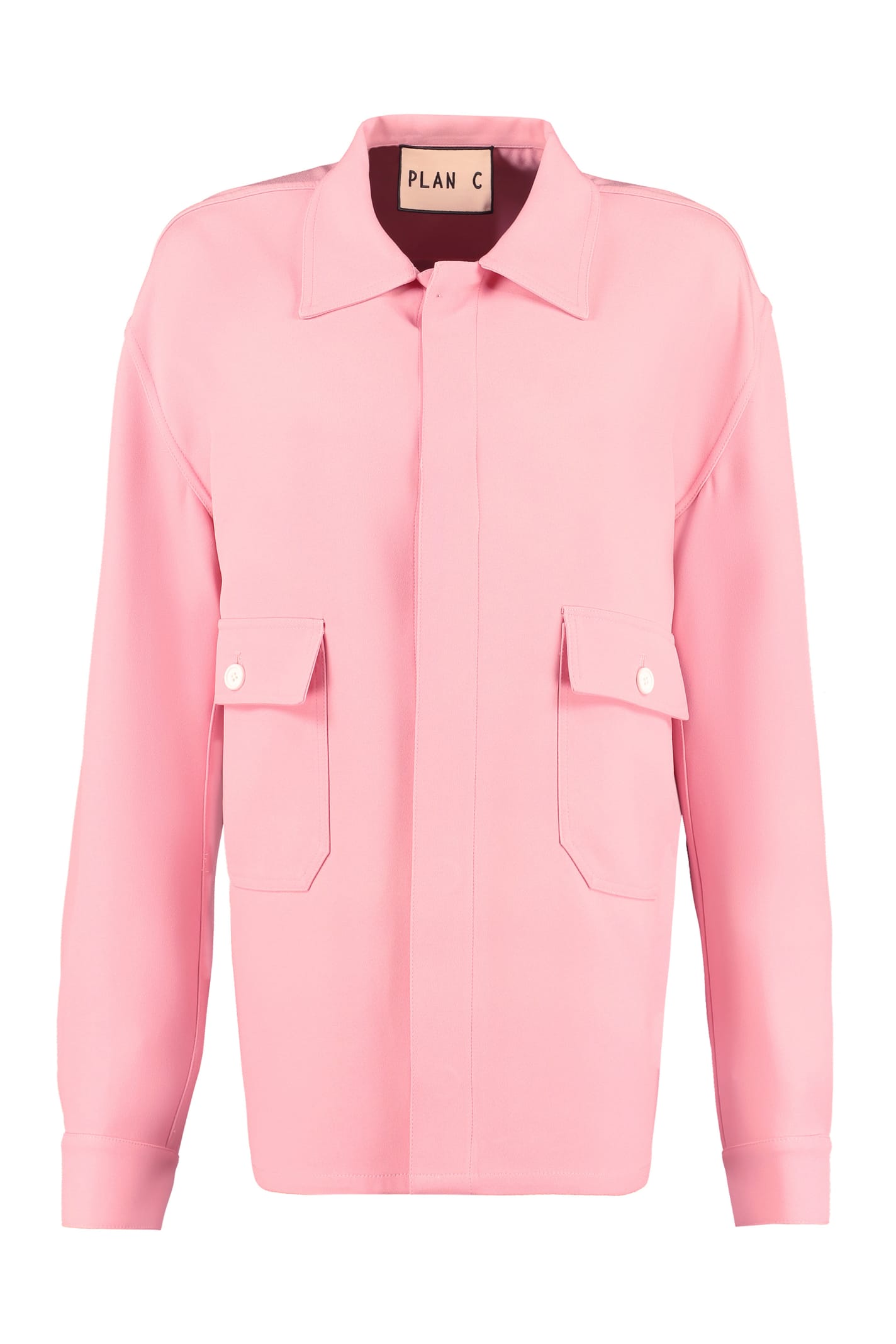 Plan C Buttoned Jacket
