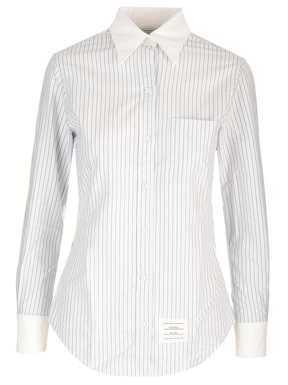 Thom Browne Classic Slim Fit Shirt In Blue