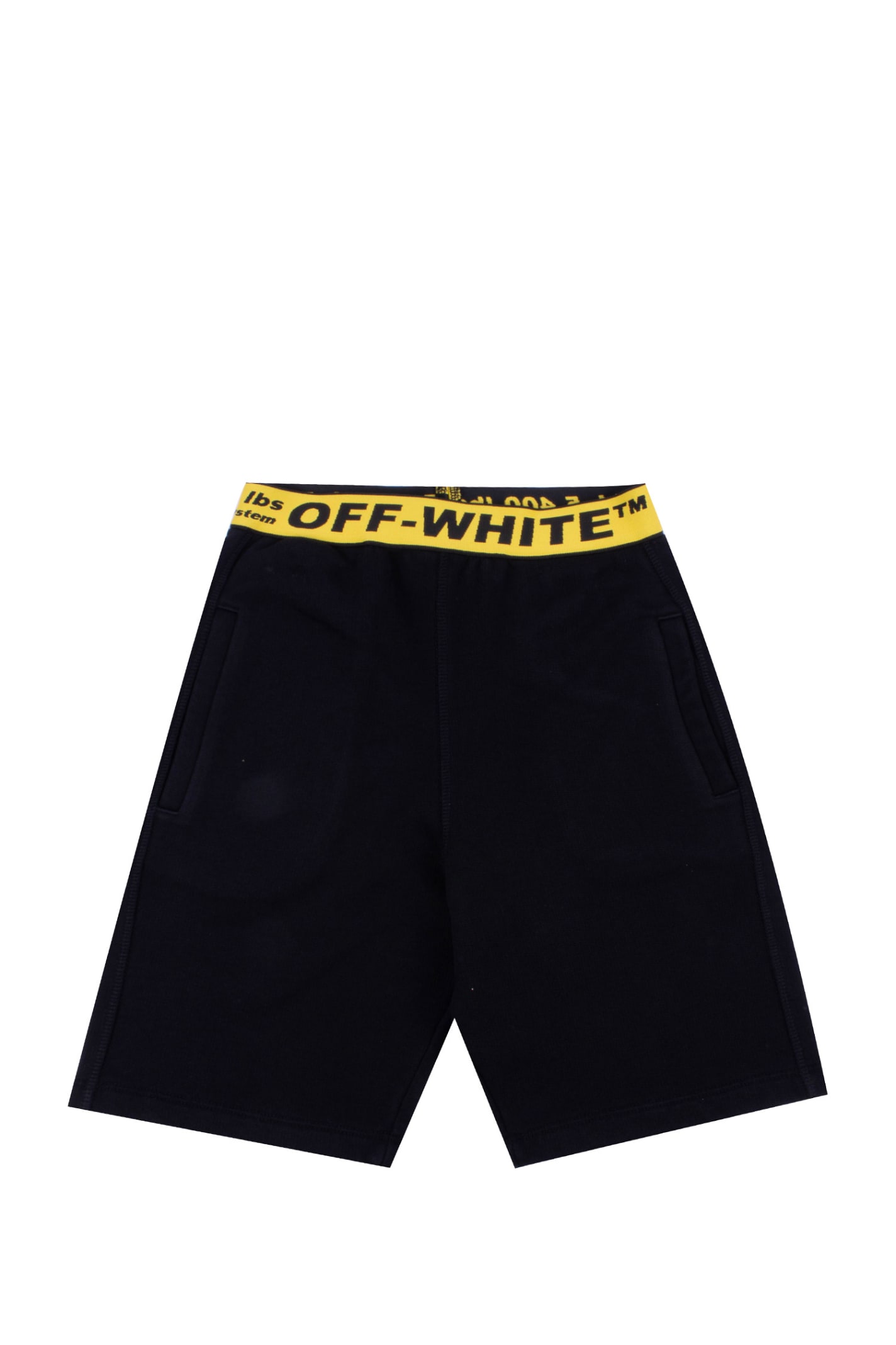 Off-White Cotton Shorts