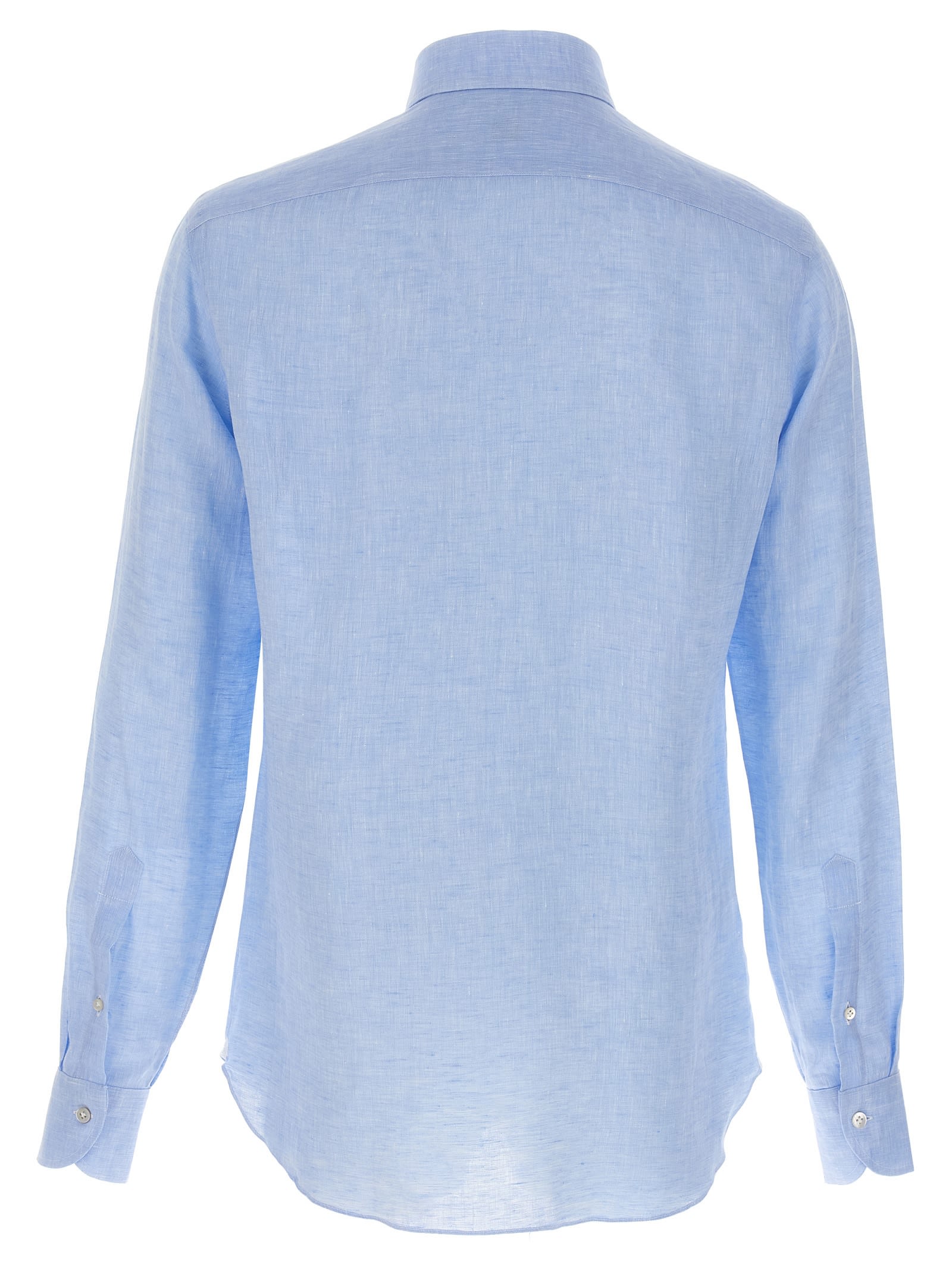 Borriello Napoli Borriello 'nigel' Shirt In Blue