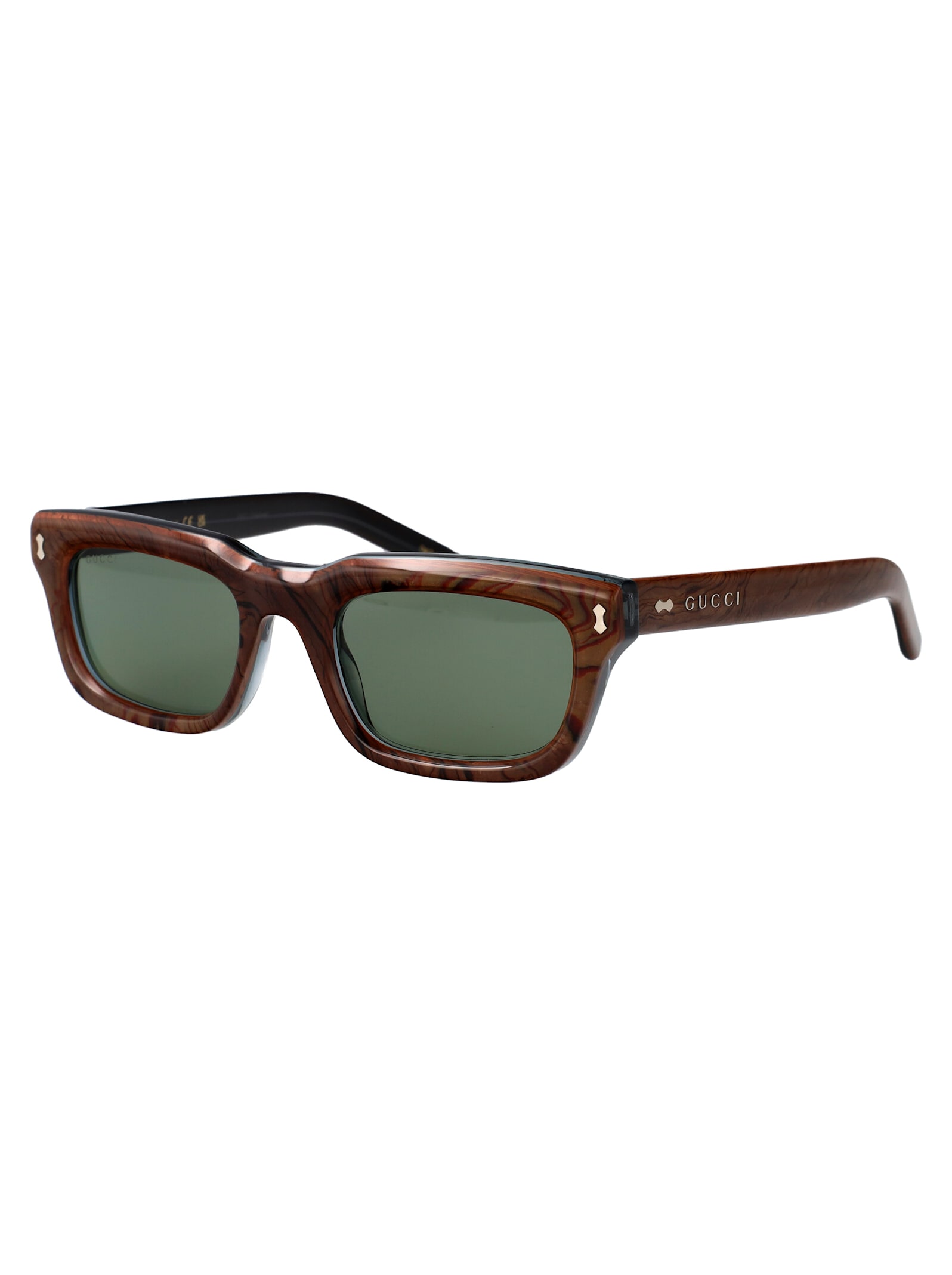 Gucci Gg1524s Sunglasses In 003 Blue Blue Green