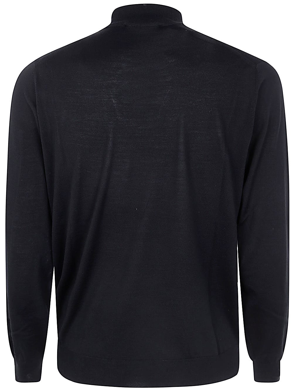 Shop Filippo De Laurentiis Long Sleeves Merinos Turtleneck In Black