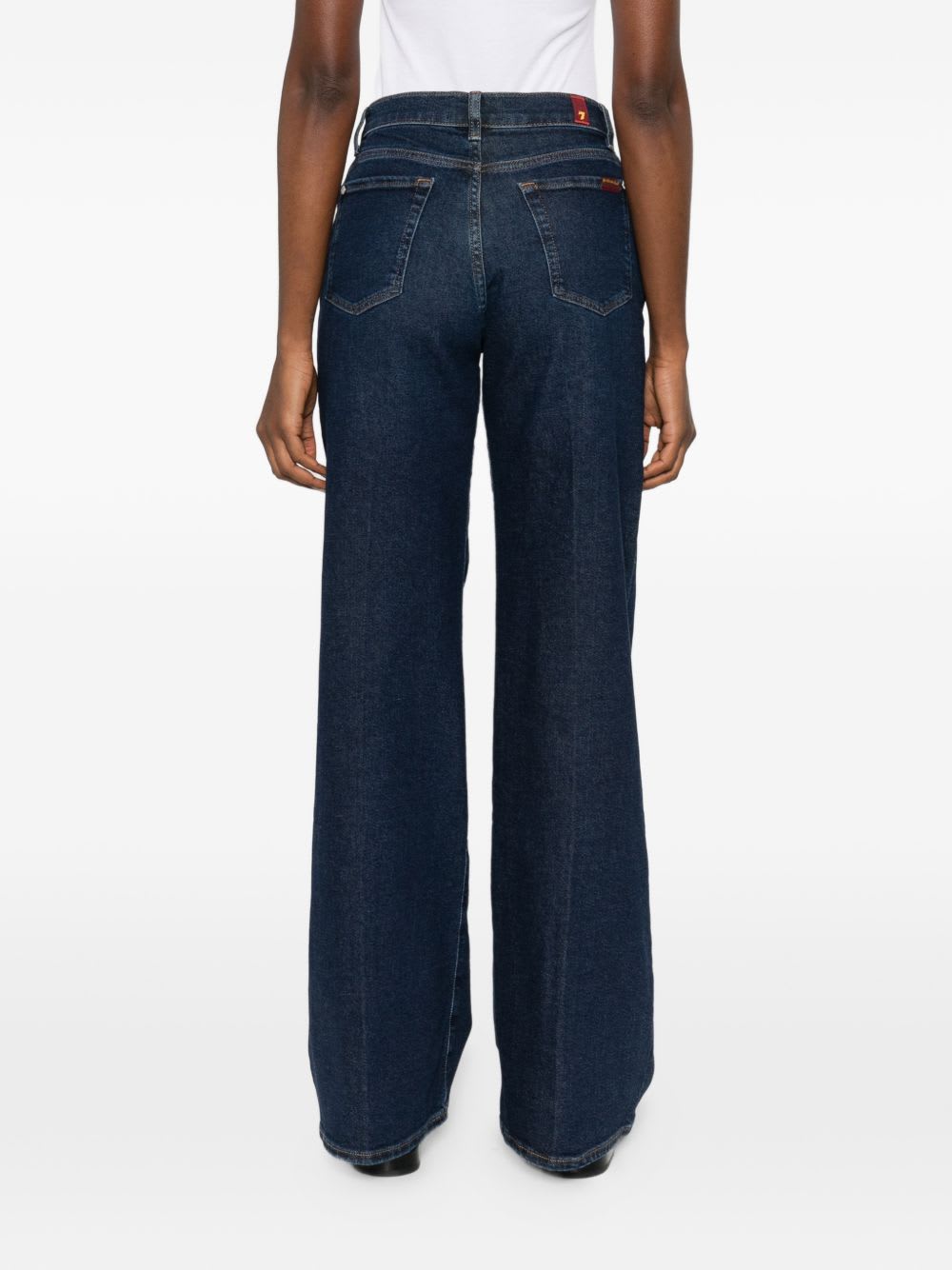 7 For All Mankind Lotta Denim Jeans In Blue