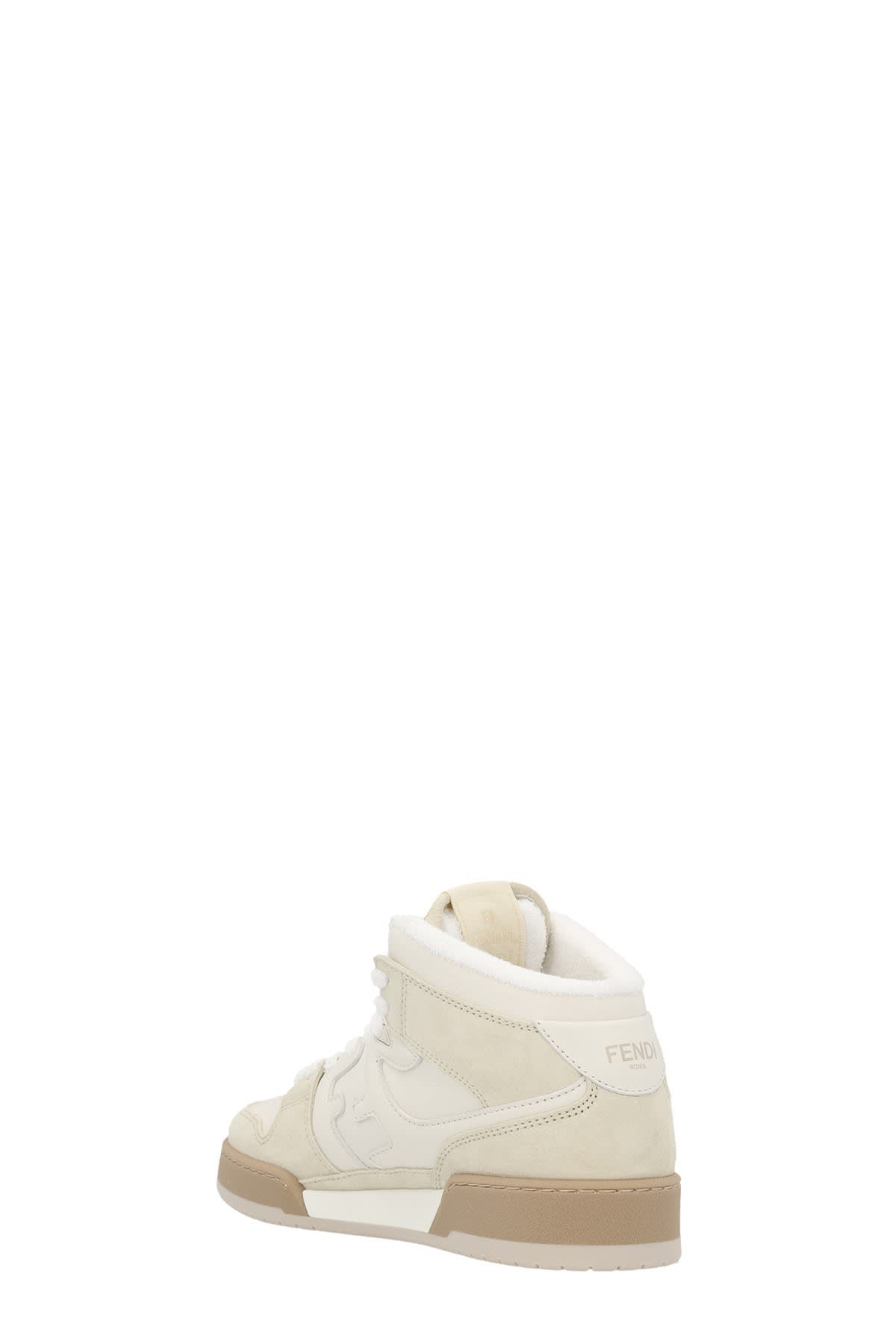 Shop Fendi Match Sneakers In Ice+bianco +ice