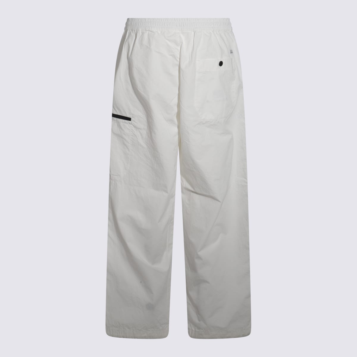 C.p. Company Ivory Cotton Pants