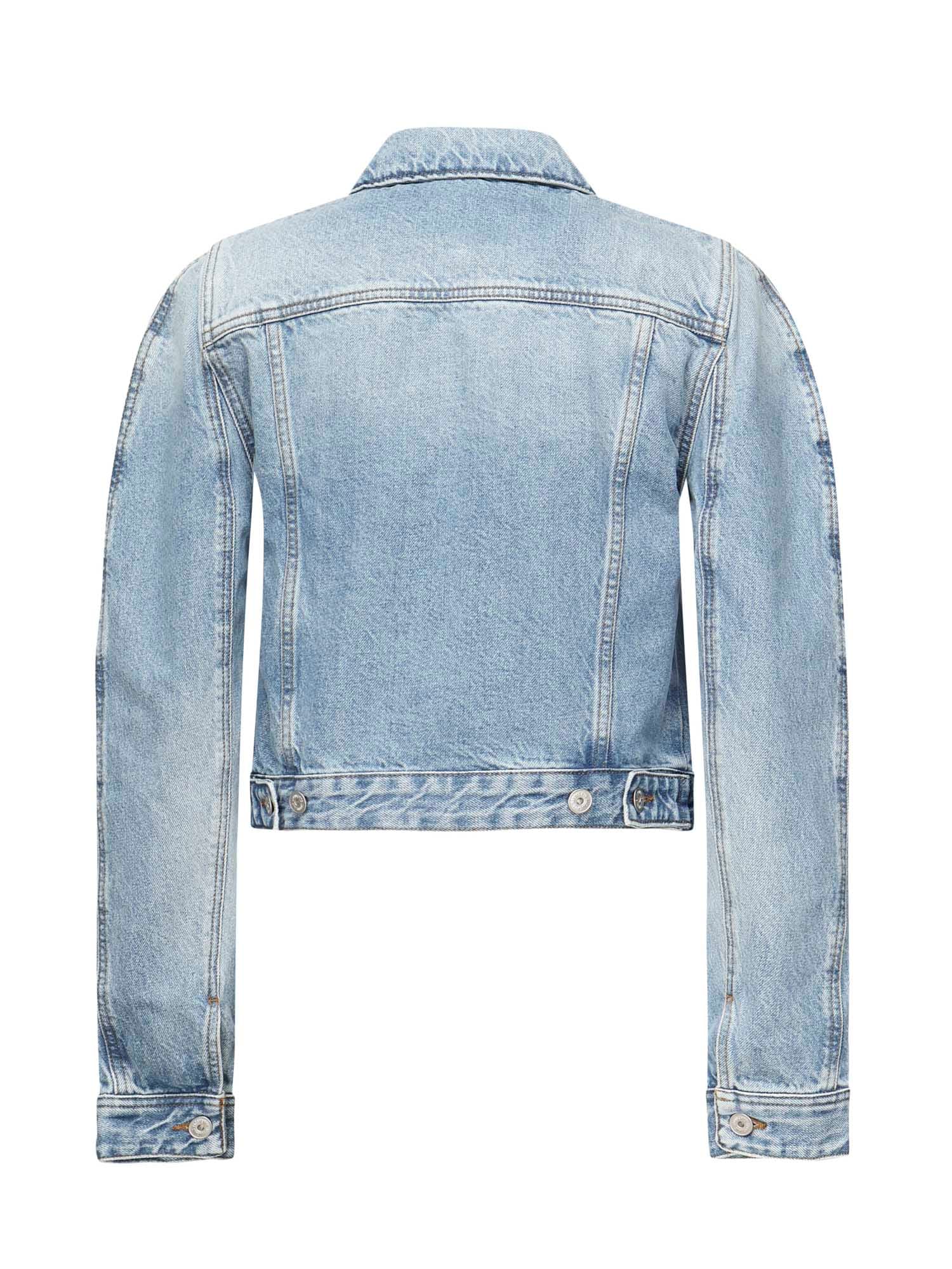 Jacquemus La Veste De Nîmes Oval Jacket In Blue