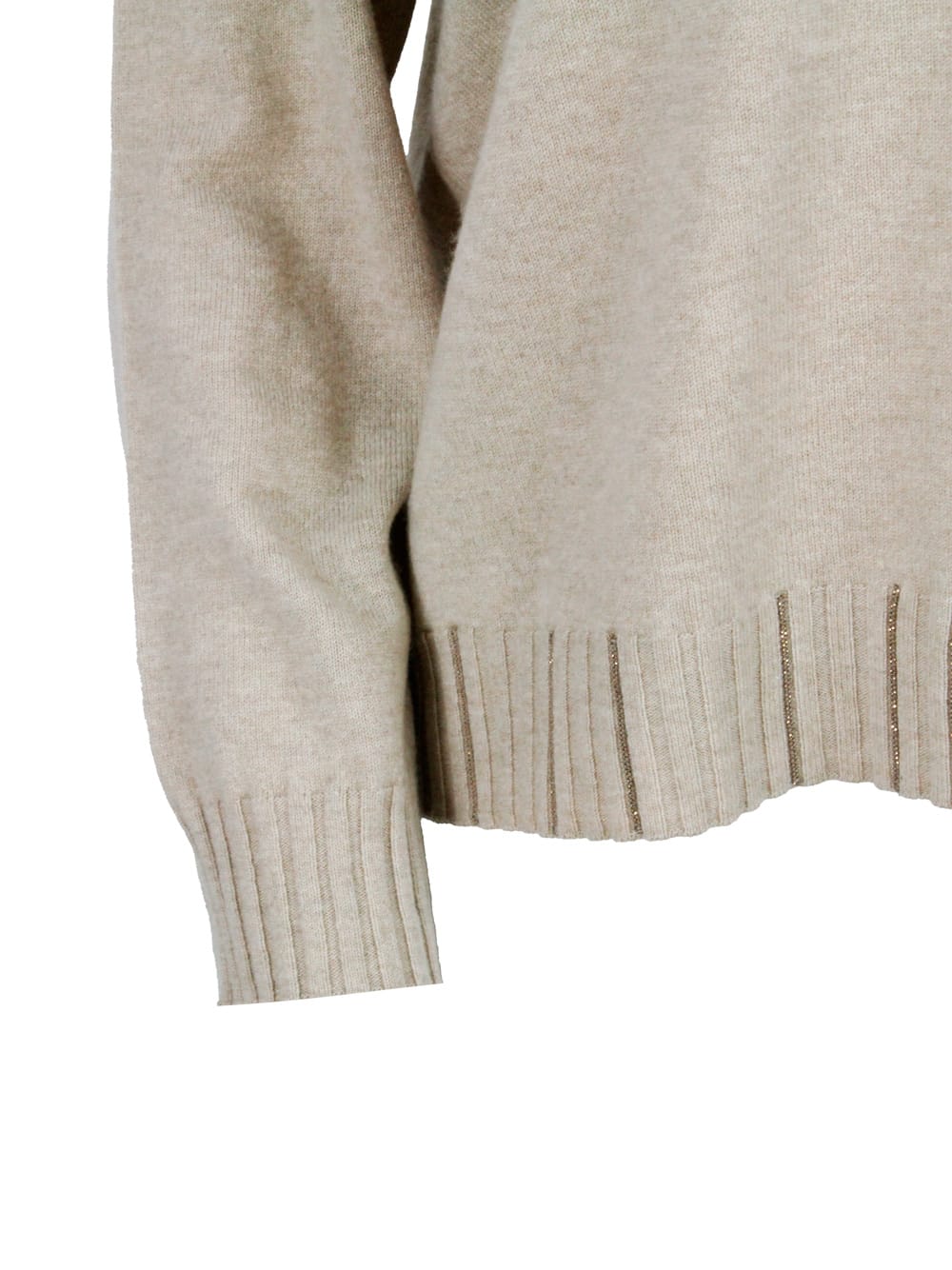 Fabiana Filippi Sweater In Neutral