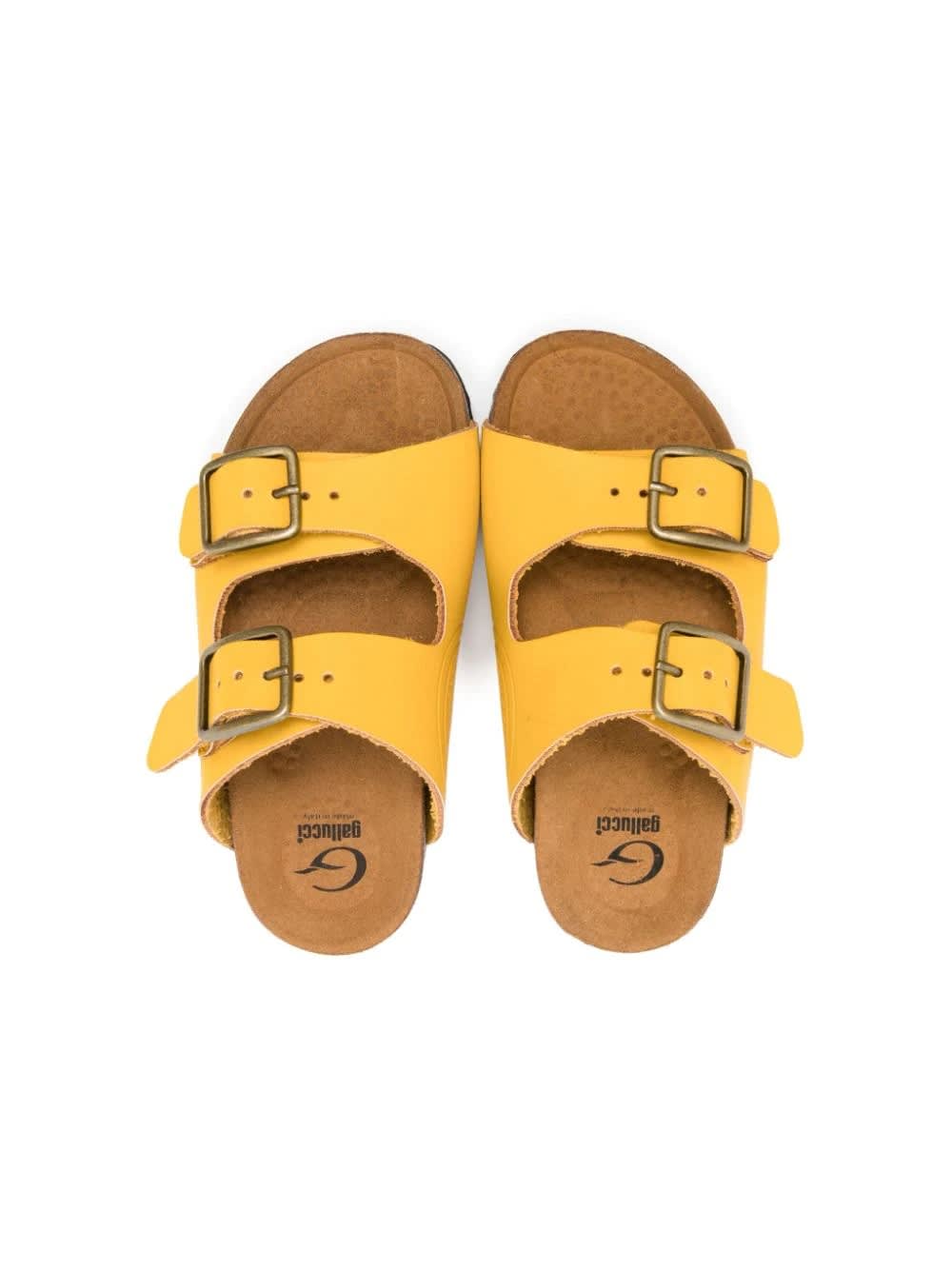Shop Gallucci Yellow Sandals
