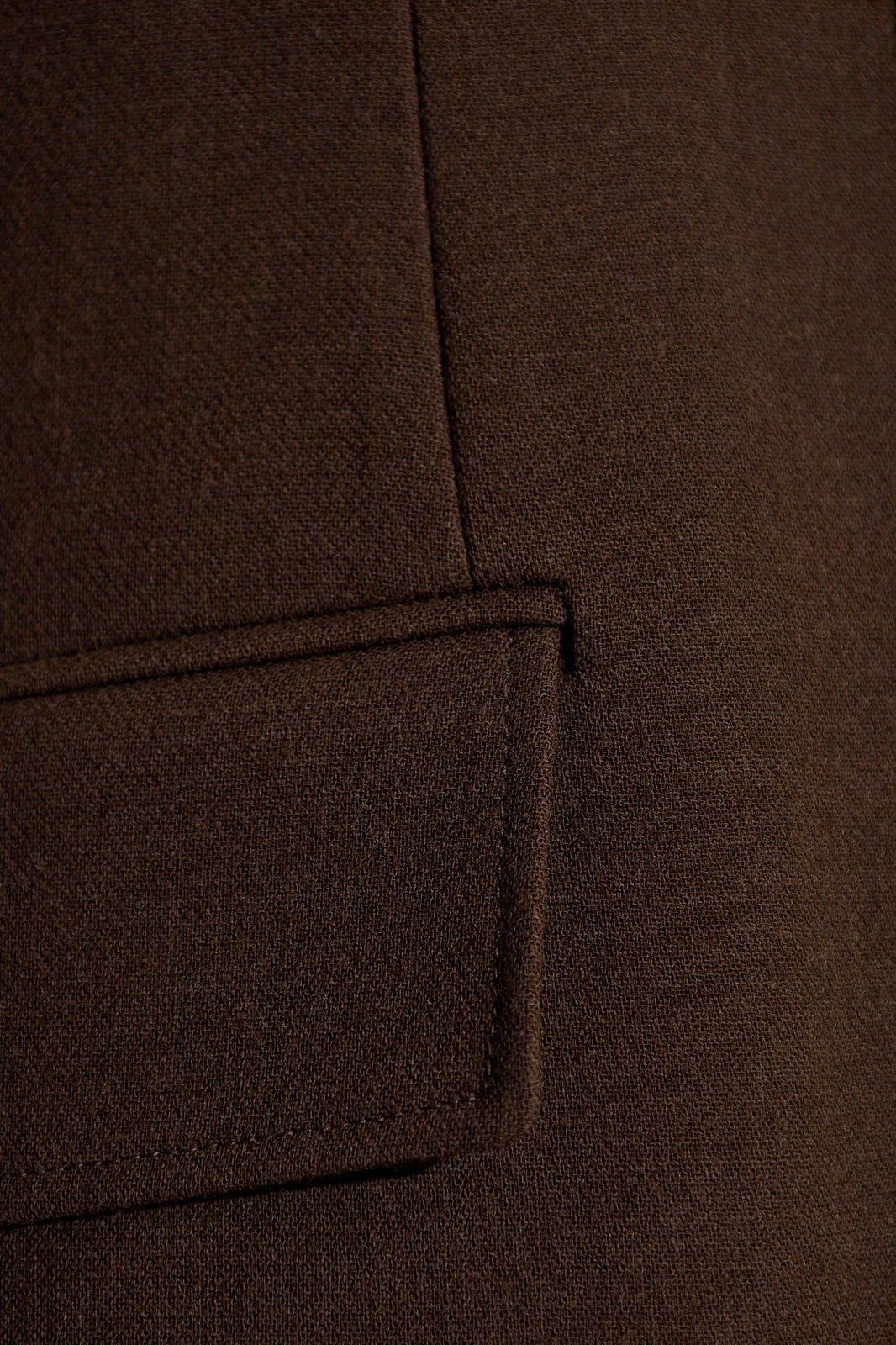 Ami Alexandre Mattiussi Single-breasted Tailored Blazer In Brown