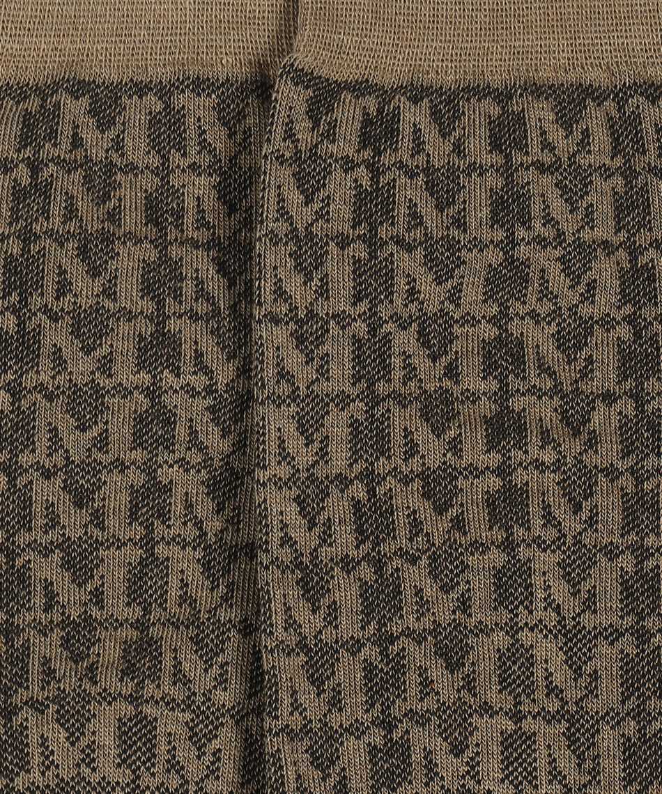 Shop Max Mara Zelanda Logo Cotton Blend Socks In Camel