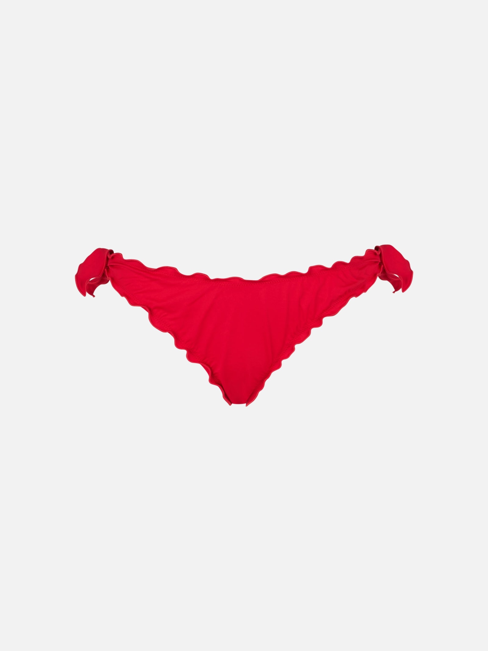 MC2 SAINT BARTH WOMAN RED CLASSIC SWIM BRIEFS MOON