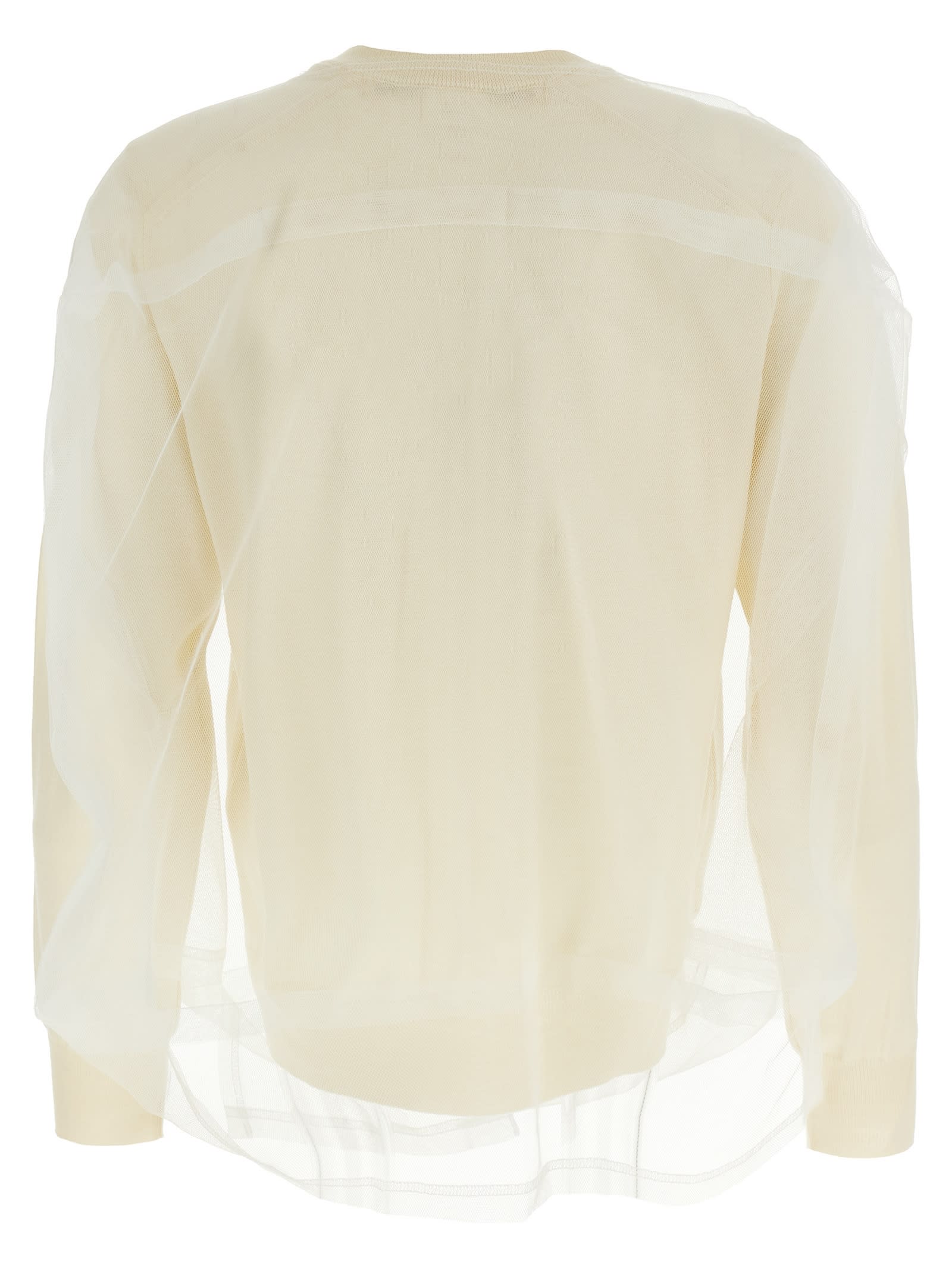COMME DES GARÇONS TULLE CARDIGAN 