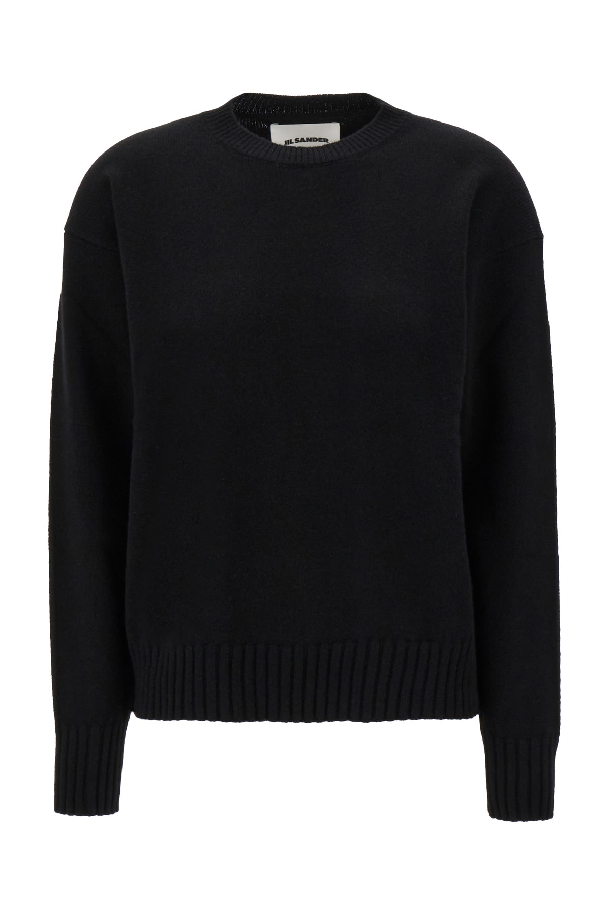 Jil Sander Black Cashmere Oversize Sweater