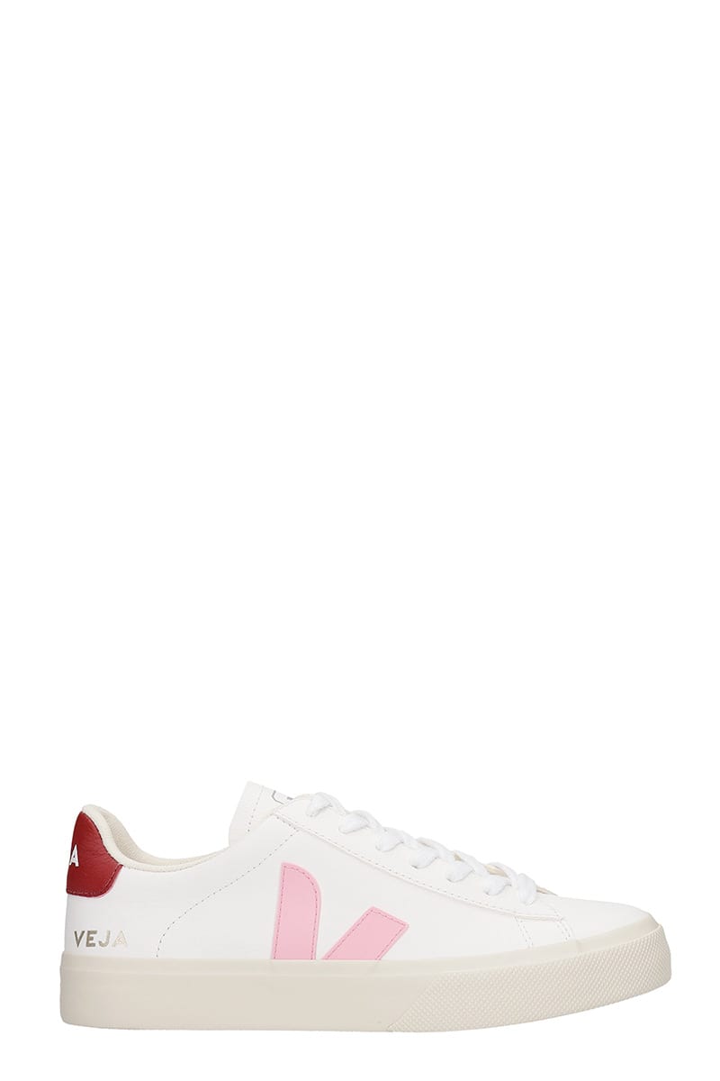Veja Campo Sneakers In White Leather