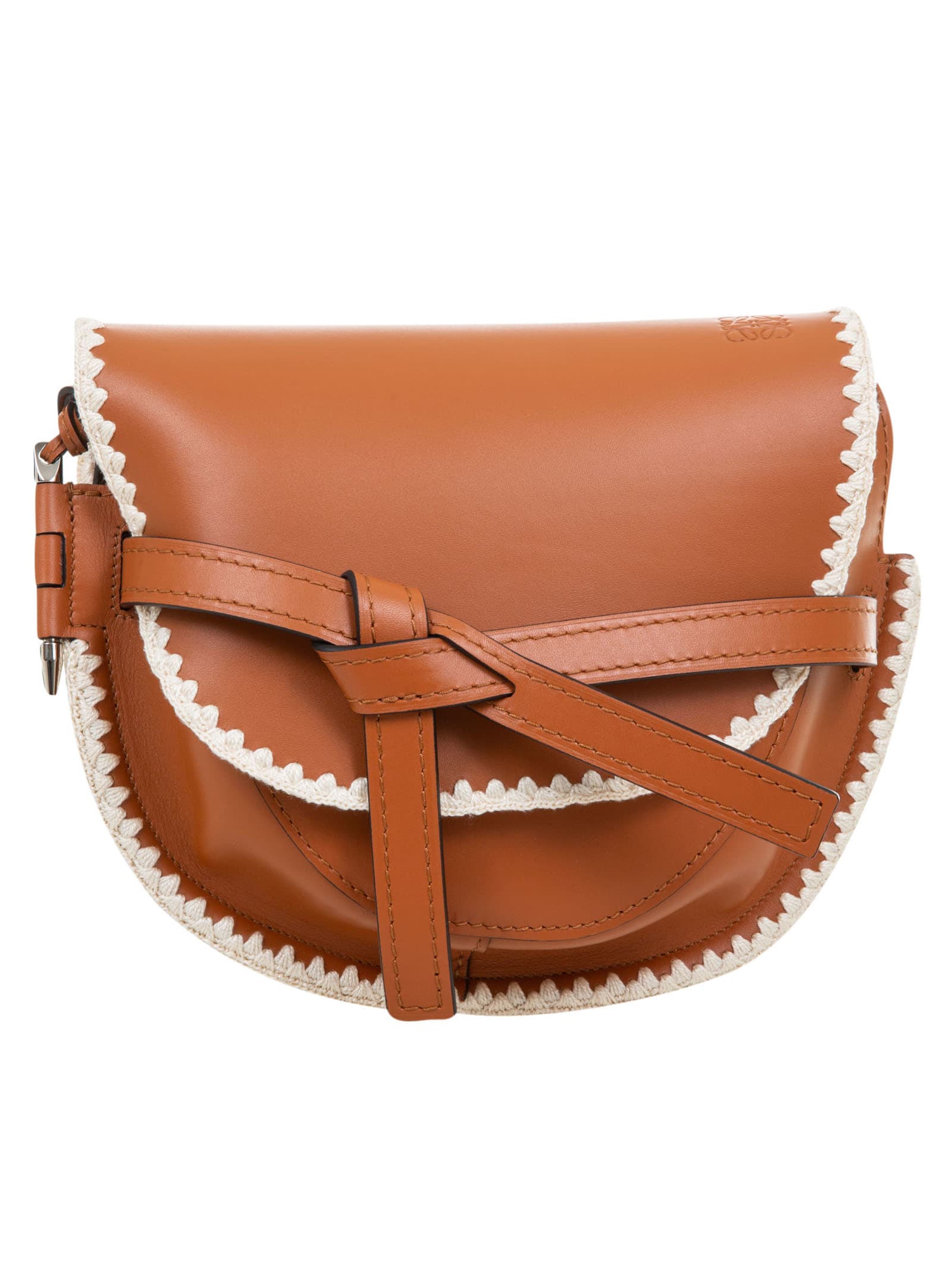 LOEWE GATE CROCHET SMALL SHOULDER BAG,11270422