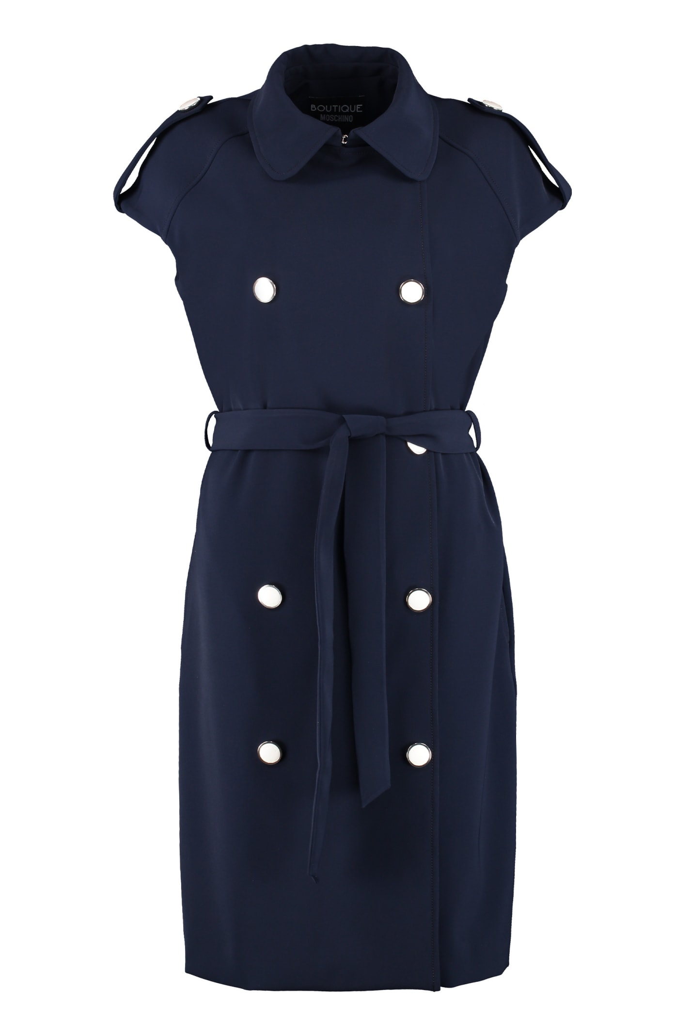 Boutique Moschino Belted Shirtdress