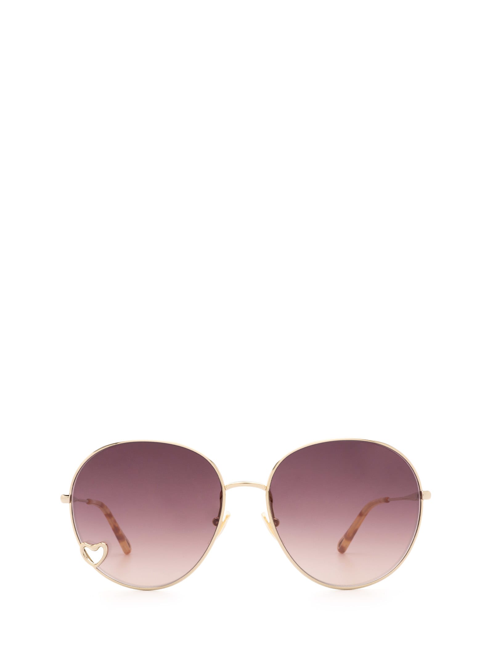Chloé Eyewear Chloé Ch0027s Gold Sunglasses