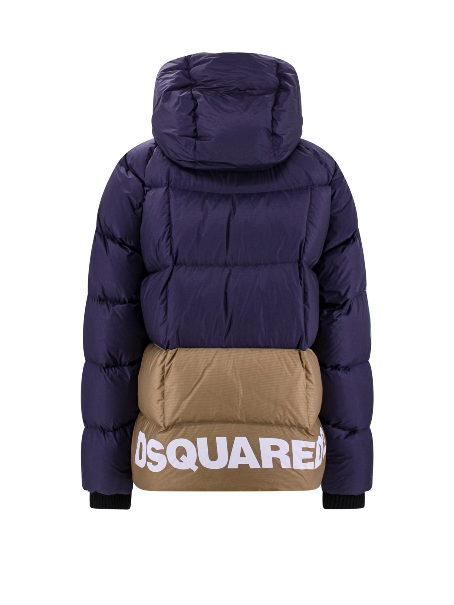 Shop Dsquared2 Puff Kaban Jacket In Blu