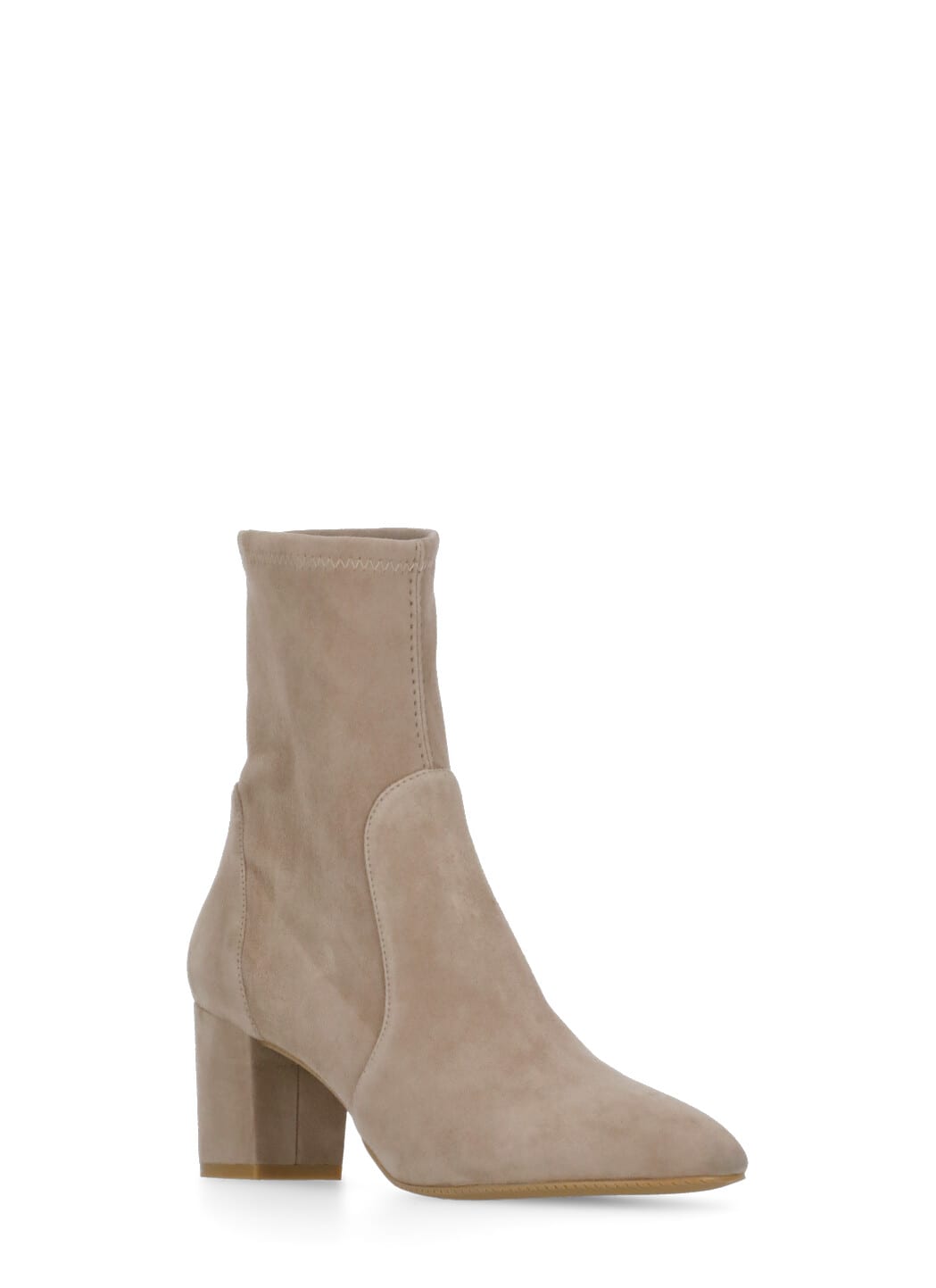 Shop Stuart Weitzman Yuliana 60 Boots In Beige