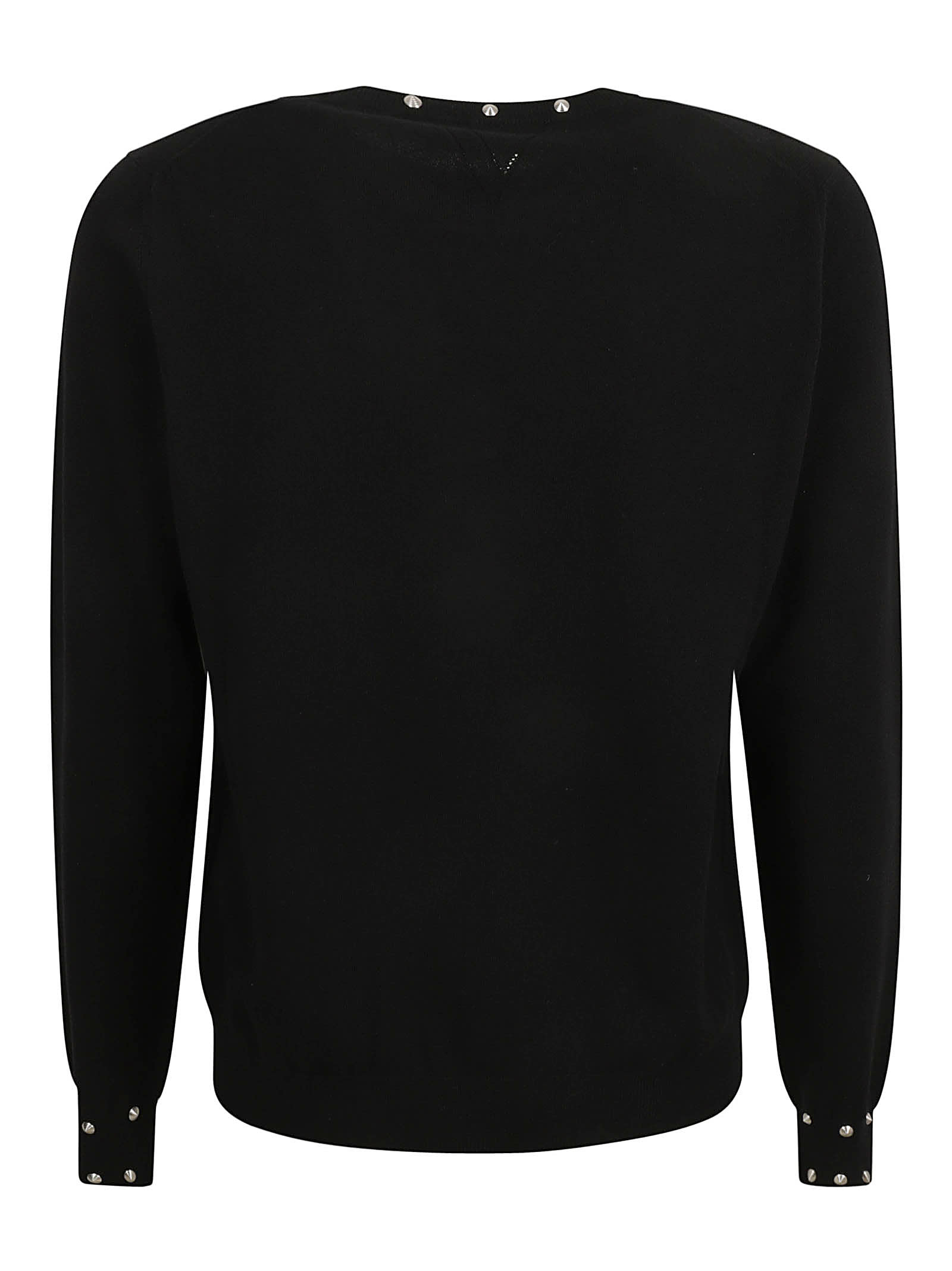 Versace Embellished Crewneck Sweater