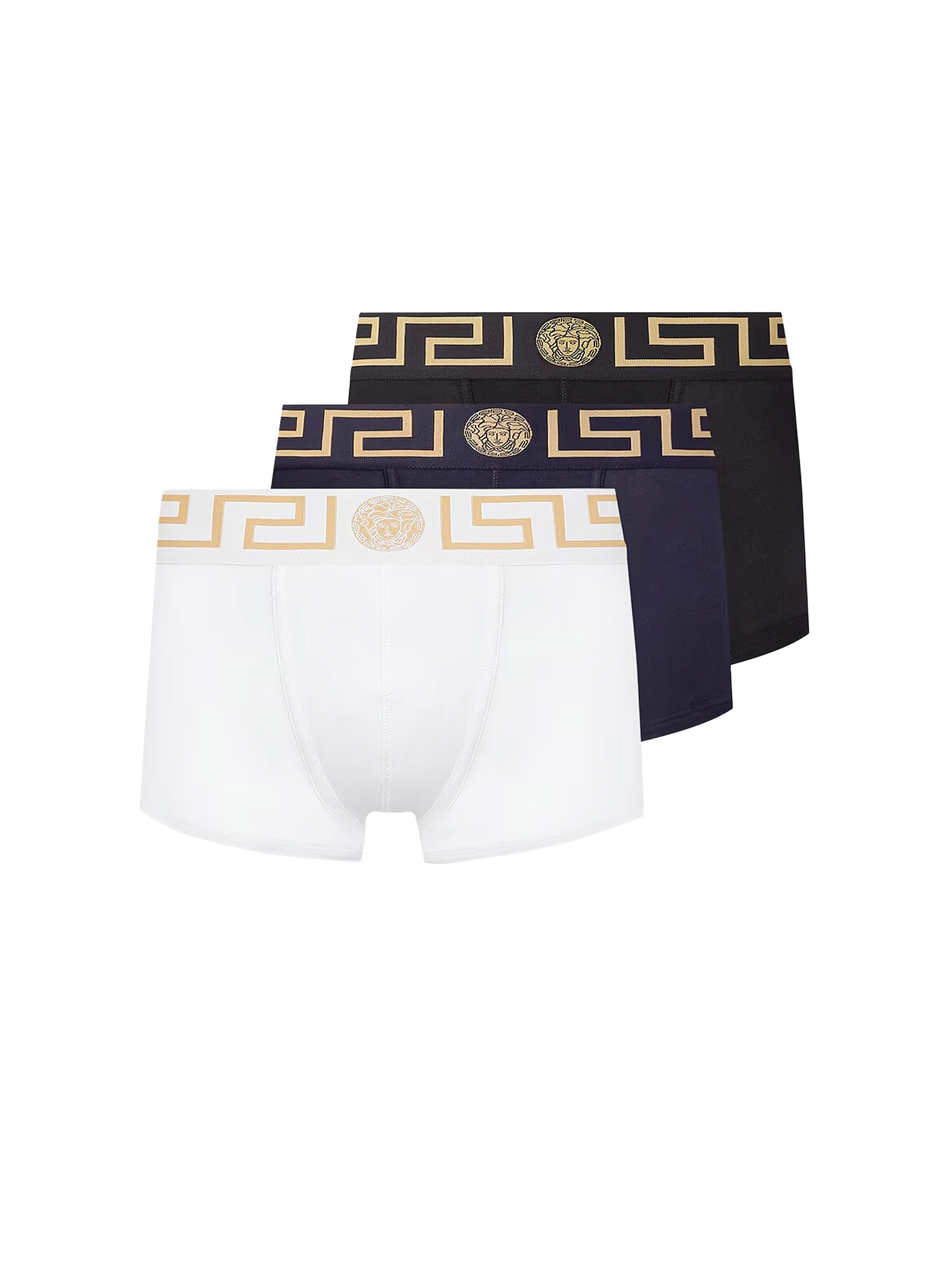 Shop Versace Boxer In Multicolor