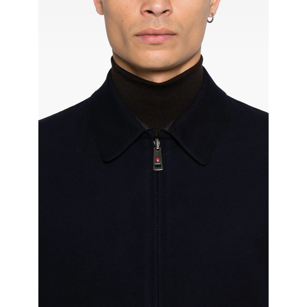 Kired Ribbed-cuff Jacket In Black