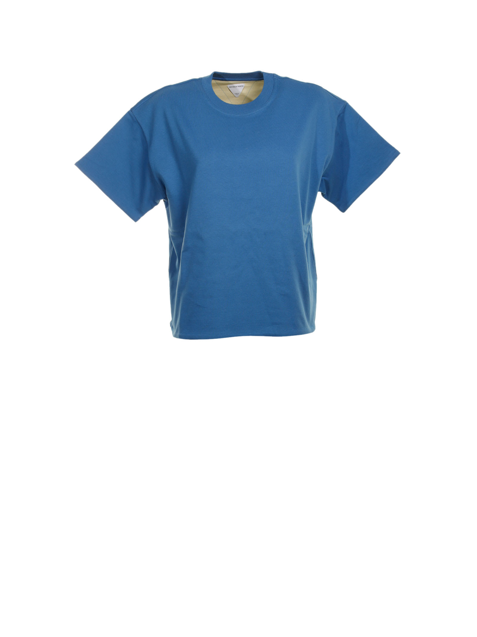 Bottega Veneta Bluette Cotton Crew-neck T-shirt