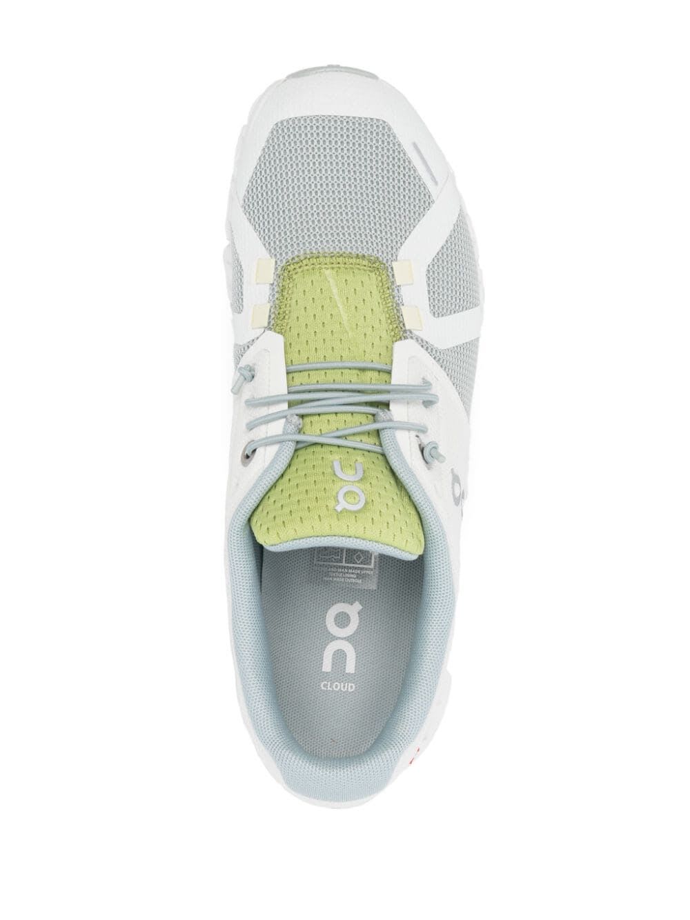 Shop On Cloud 5 Push Sneakers In Glacier Zest