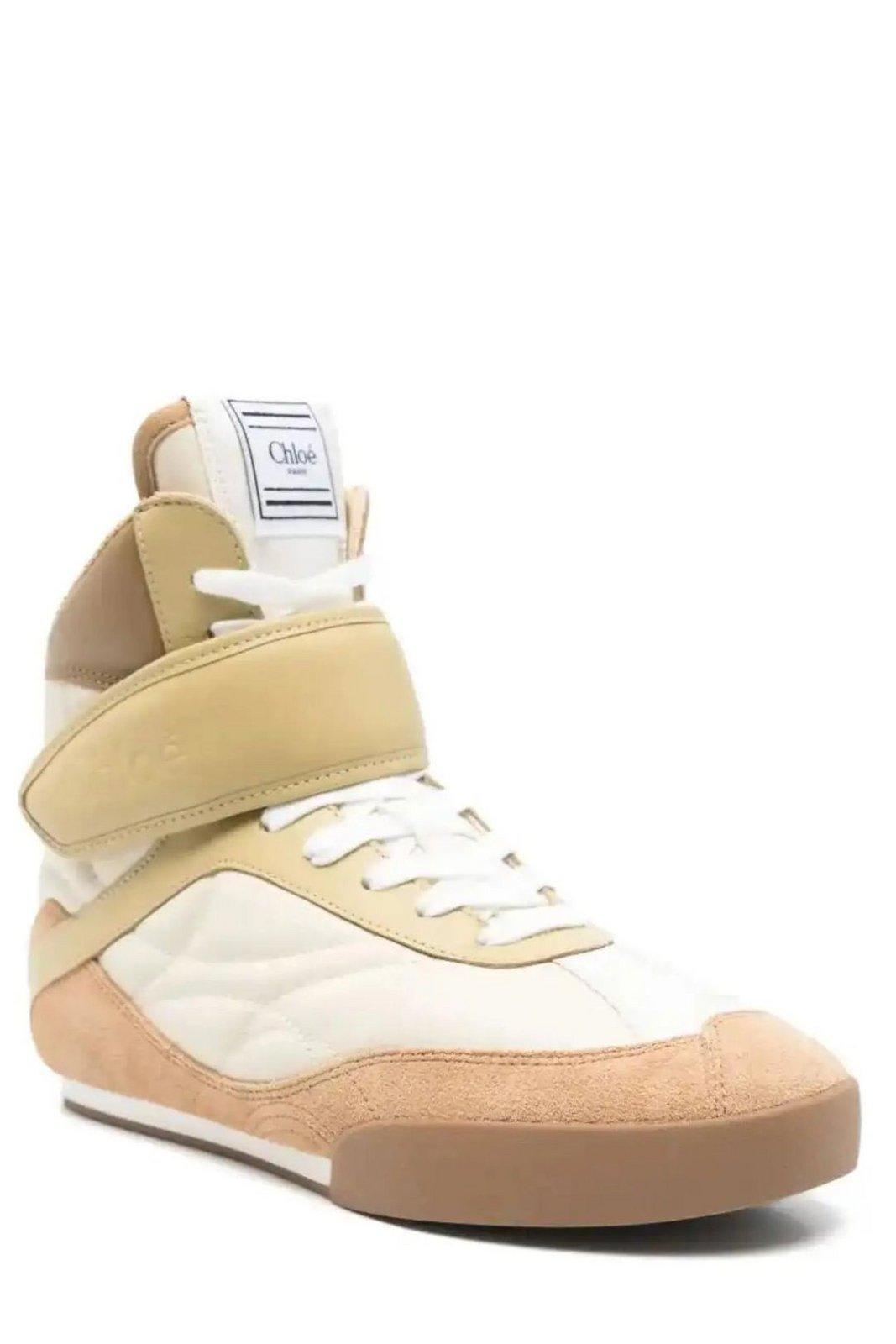 Chloé Kick Leather Sneakers